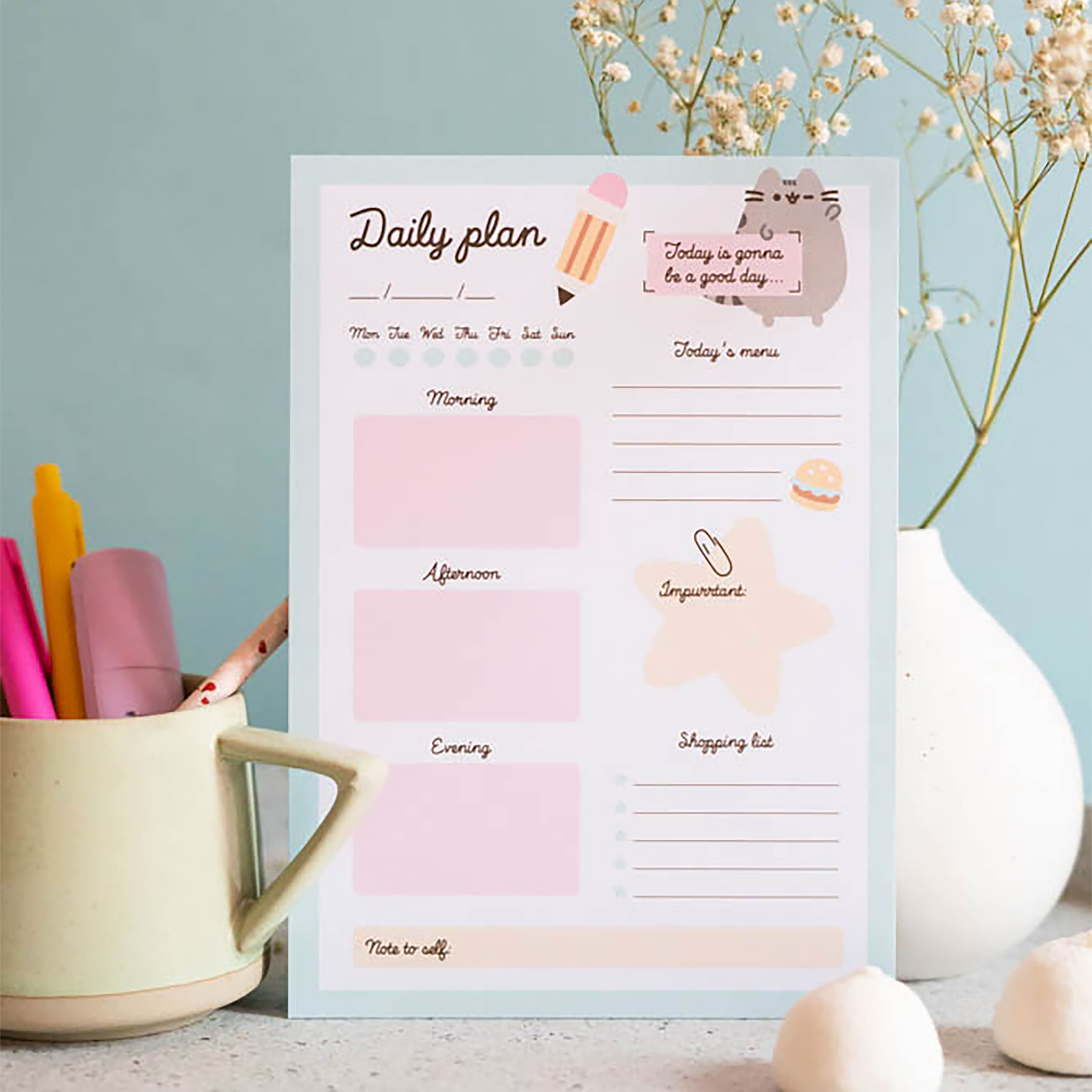 Pusheen - Good Day Daily Planner