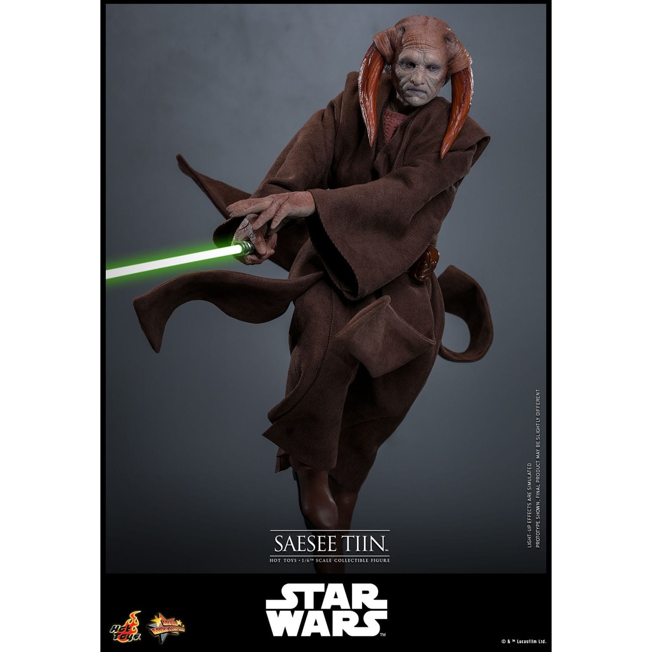 Star Wars Episode III: Revenge of the Sith - Saesee Tiin Masterpiece 1:6 Actiefiguur