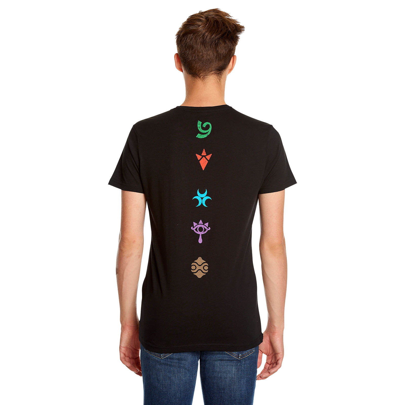 Zelda - Peuples de Hyrule T-Shirt noir