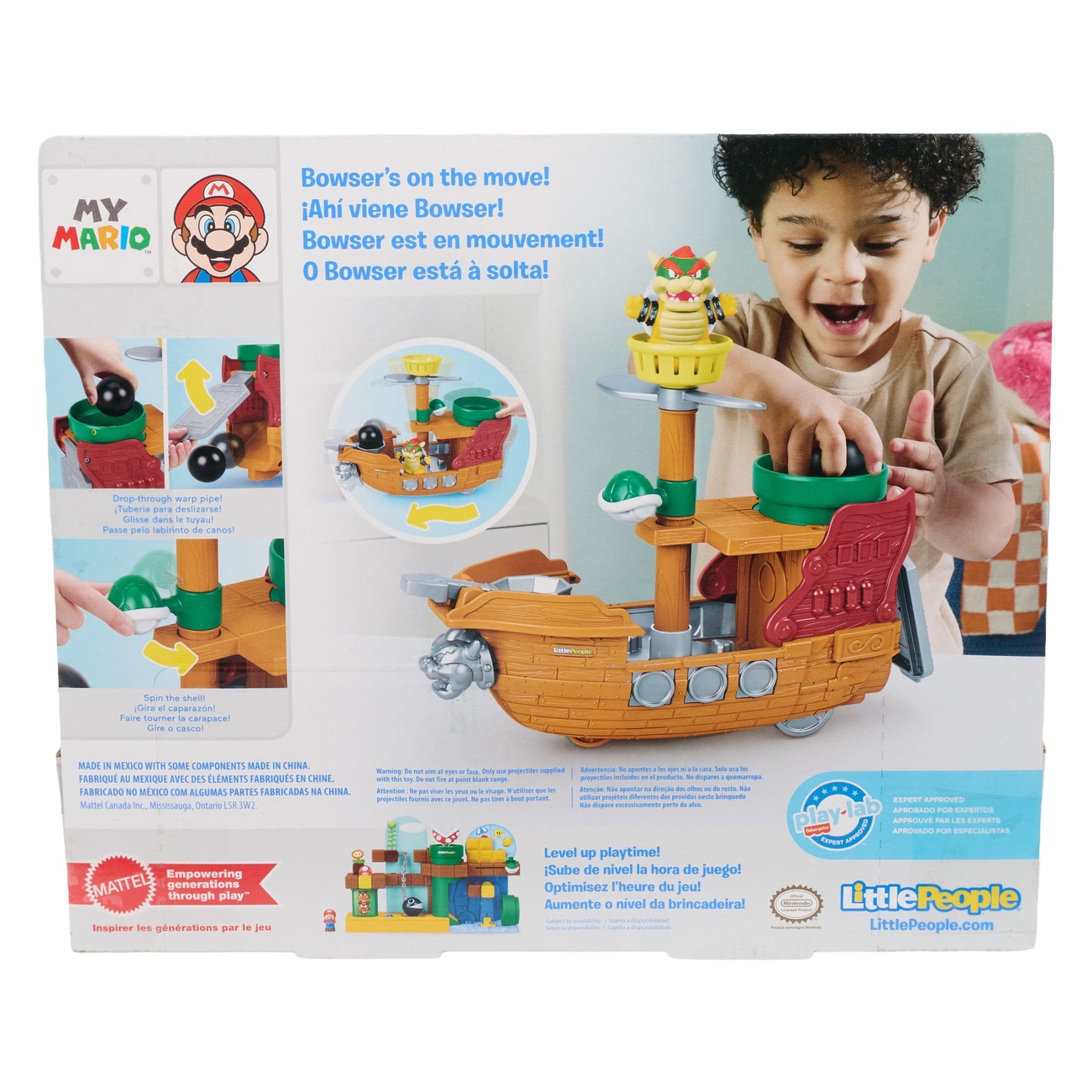 My Mario Little People Playset – Bowser’s Airship