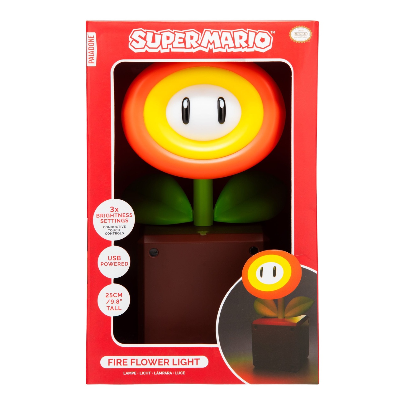 Super Mario Leuchte Fire Flower