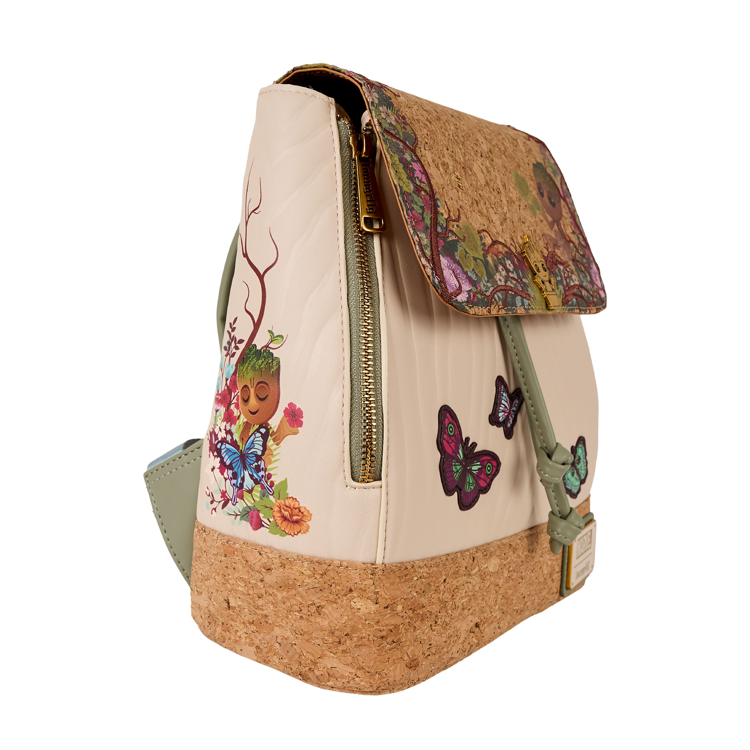 Guardianes de la Galaxia - Mini Mochila Floral Groot