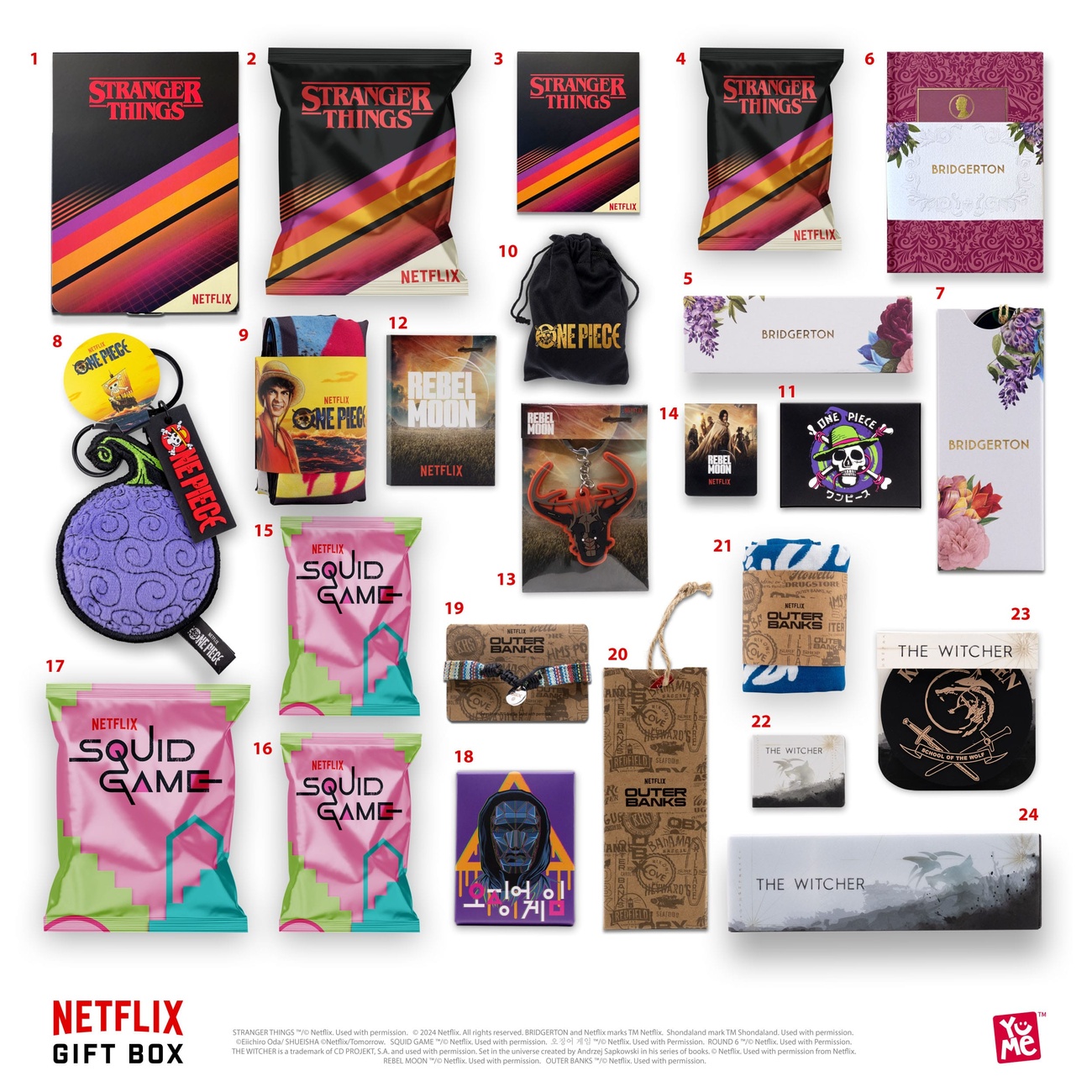Netflix Geschenkbox Countdown