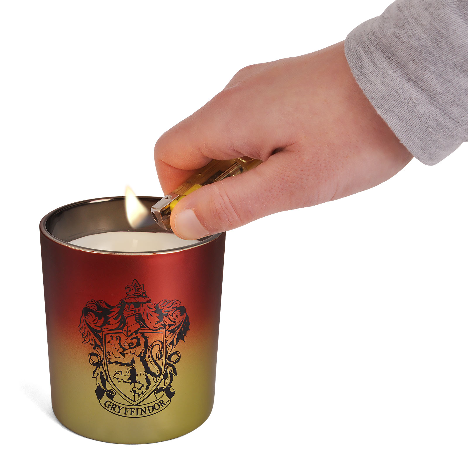 Harry Potter - Gryffindor Crest Candle in Glass