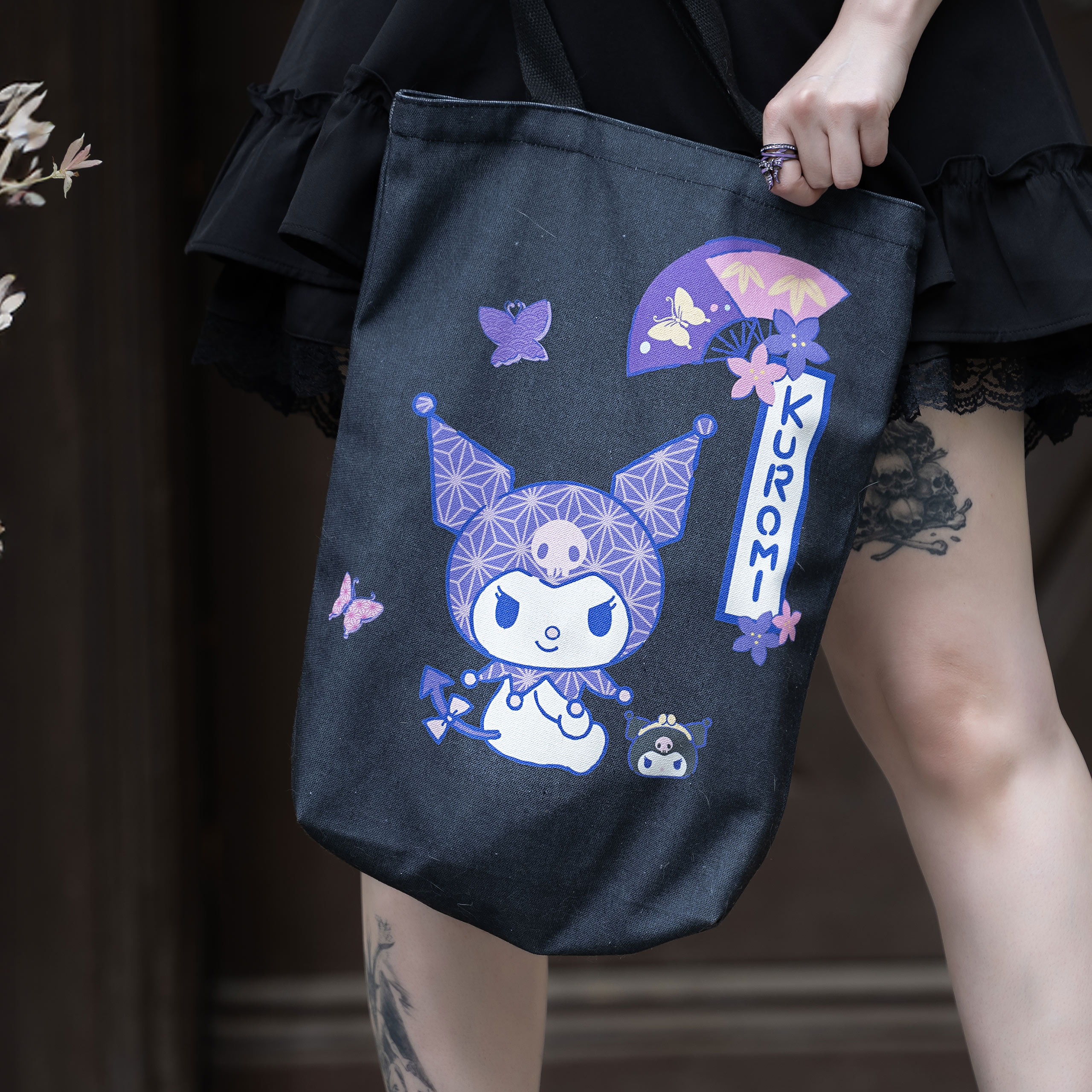 Sanrio - Kuromi Hello Kitty and Friends Torba typu tote