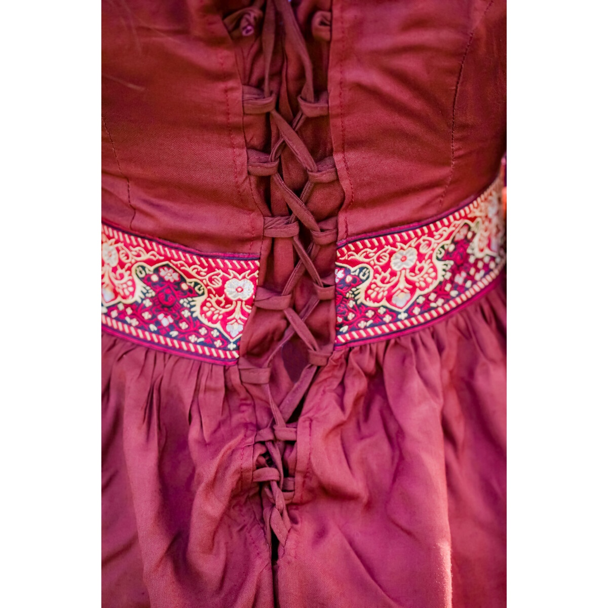 Medieval Dress Katharina red
