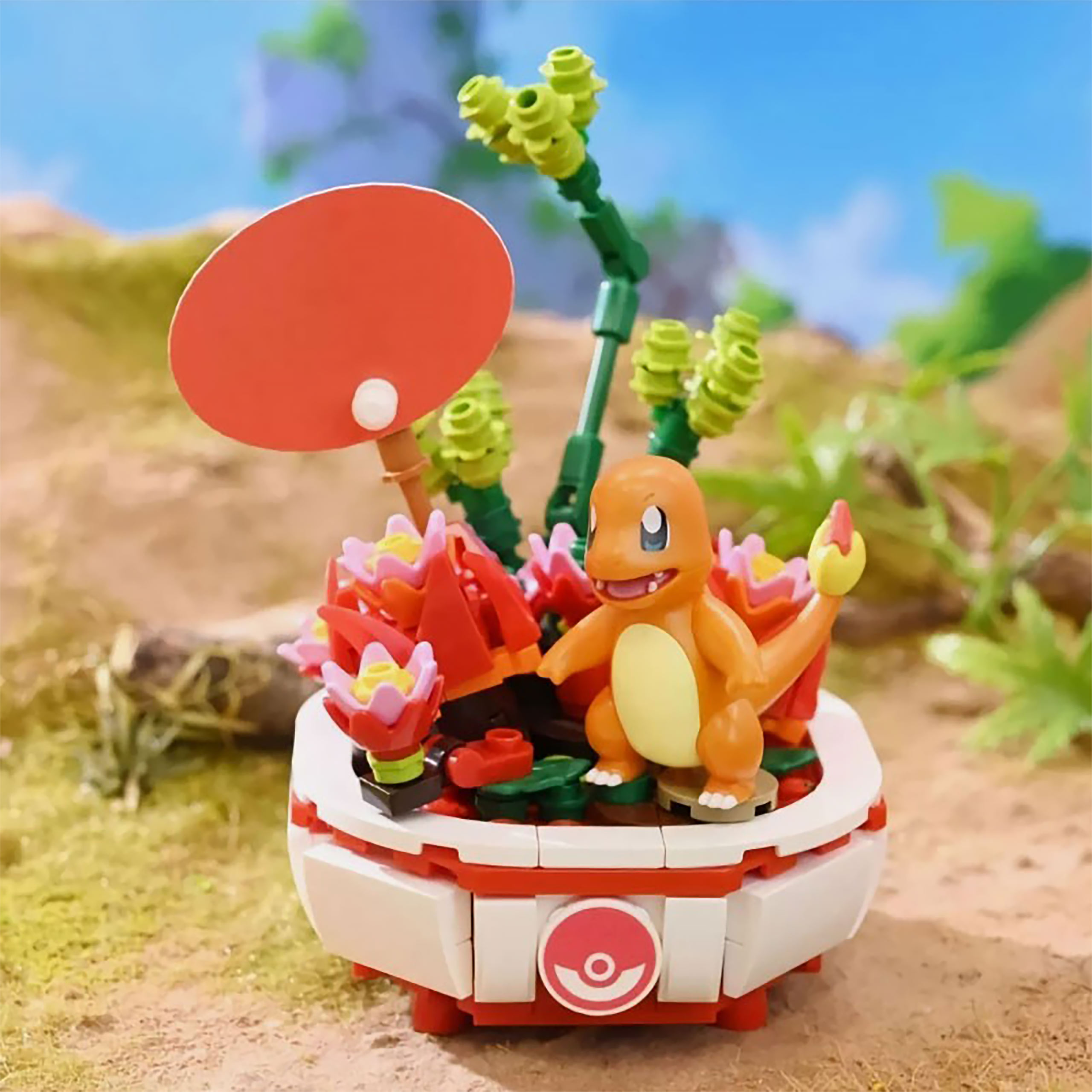 Pokemon - Figura de Bloque Keeppley Bonsai de Charmander