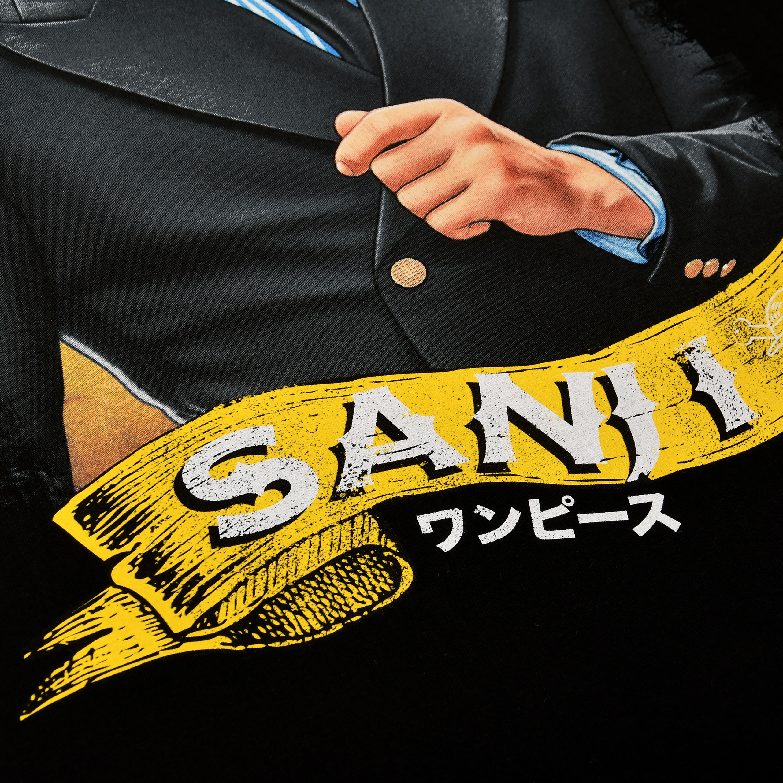 Sanji T-shirt zwart - One Piece