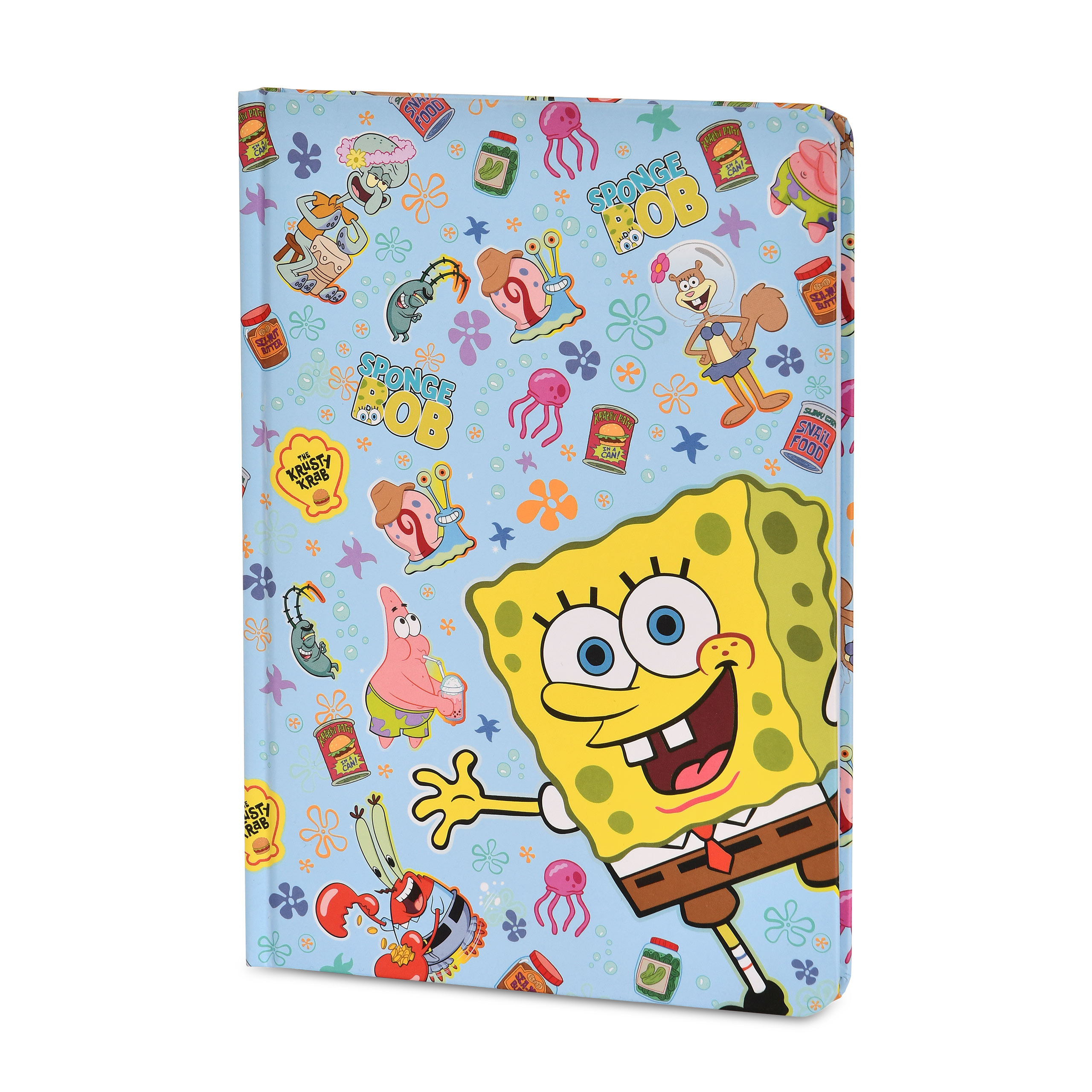 SpongeBob - Icons Notizbuch A5