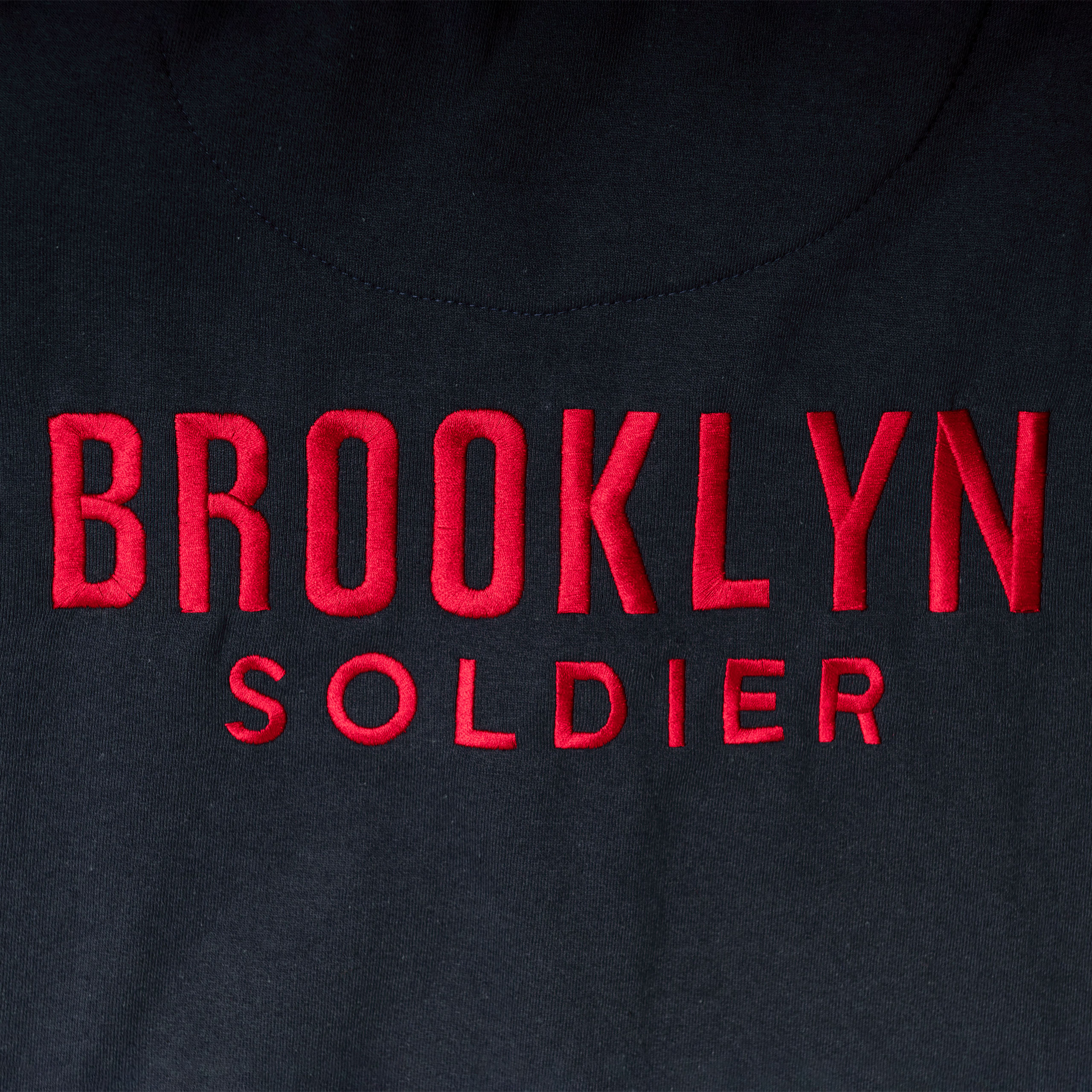 Captain America - Brooklyn Soldier Kapuzenjacke blau
