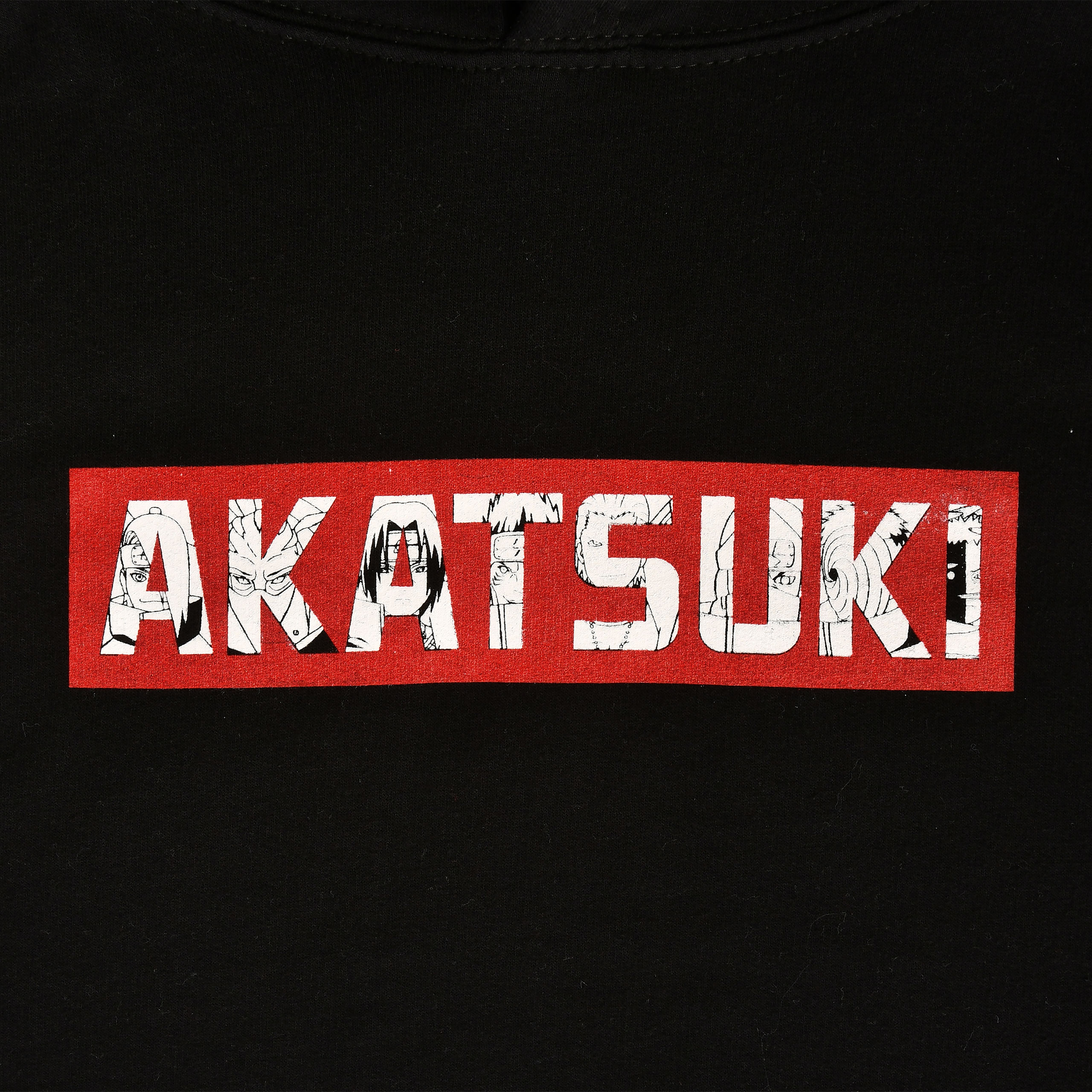 Naruto Shippuden - Sweat à capuche Akatsuki noir