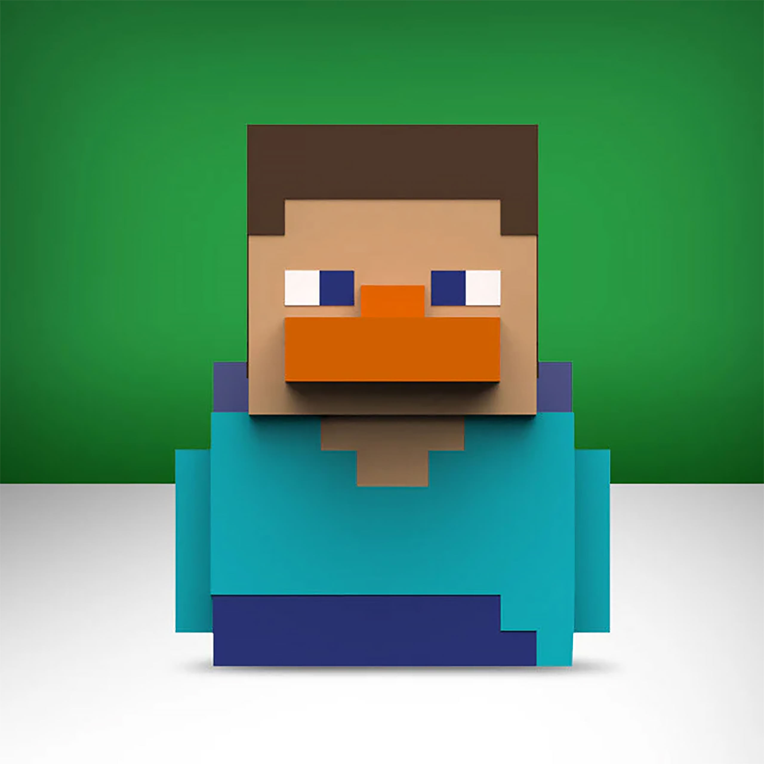 Minecraft - Steve TUBBZ Anatra Decorativa 9cm