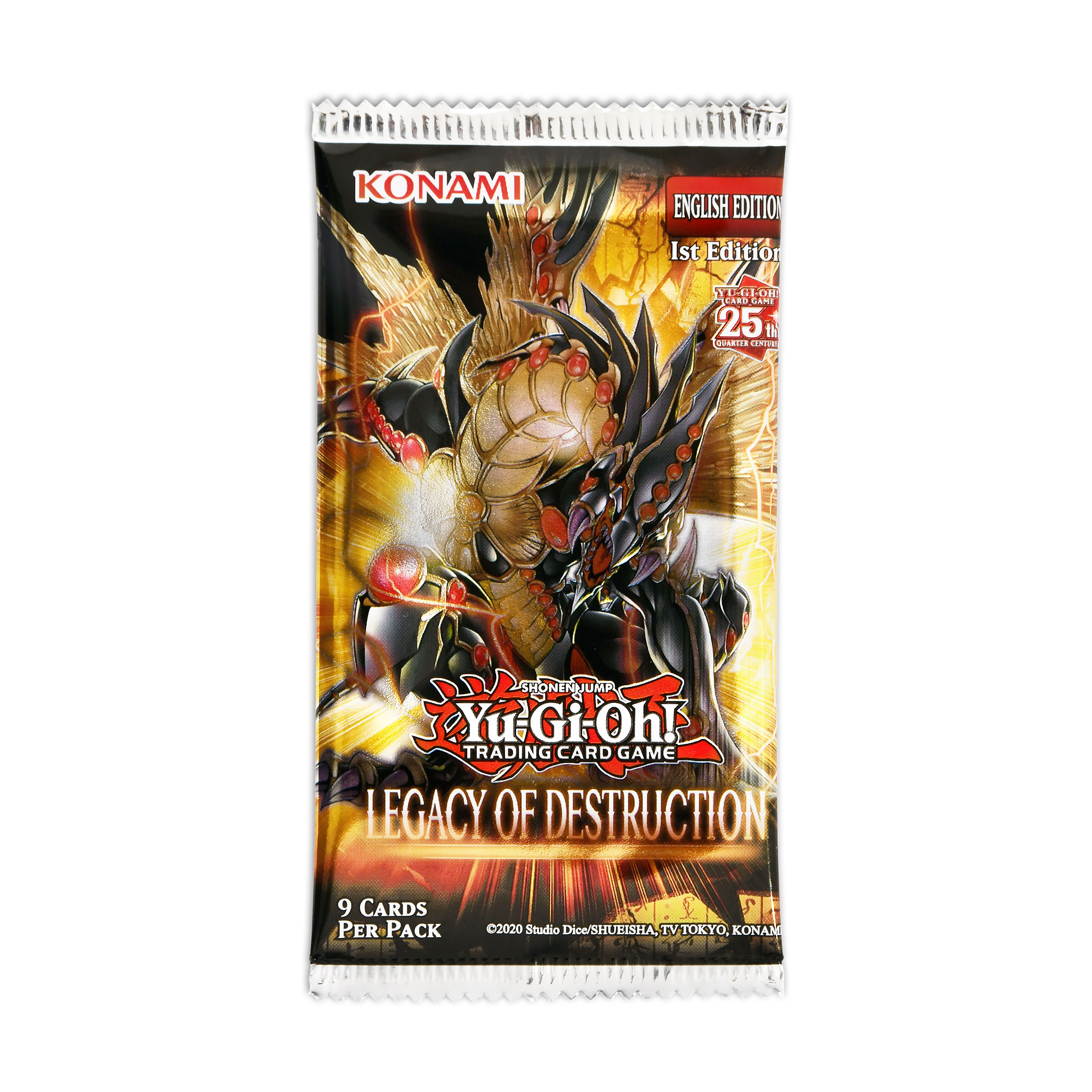 Yu-Gi-Oh! - Legacy of Destruction Collectible Cards Booster English Version