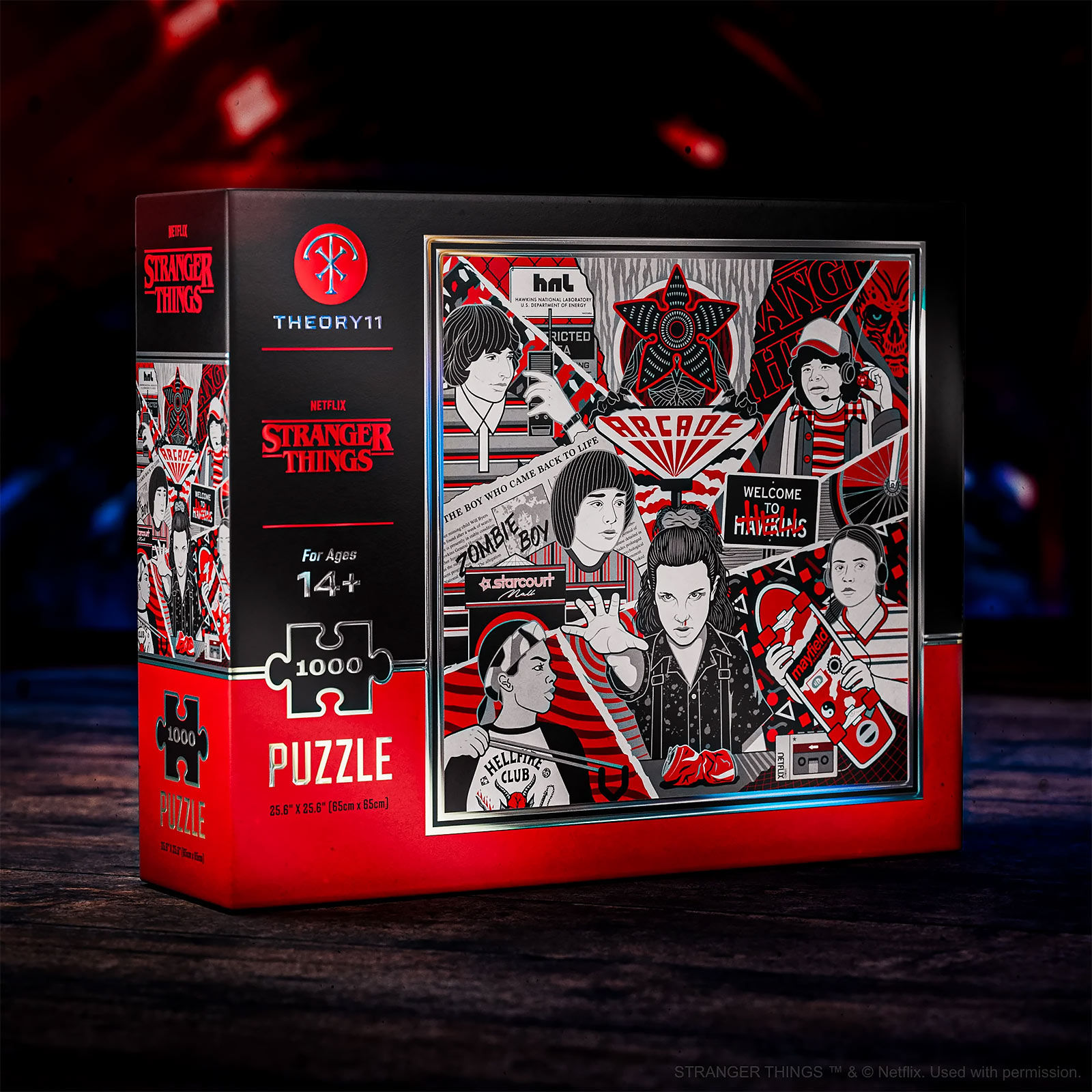 Stranger Things - Puzzle Premium Upside Down