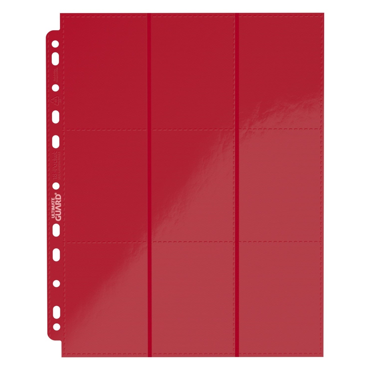 50x 18-Pochettes par Pages à Chargement Latéral Blanc - Ultimate Guard
