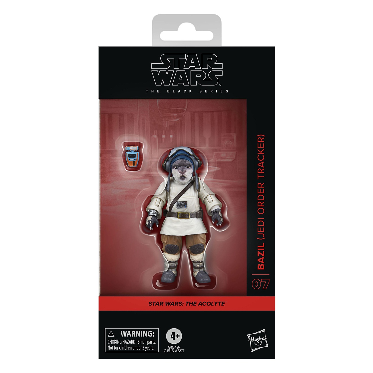 Star Wars: The Acolyte Black Series Actionfigur Bazil (Jedi Order Tracker) 10 cm