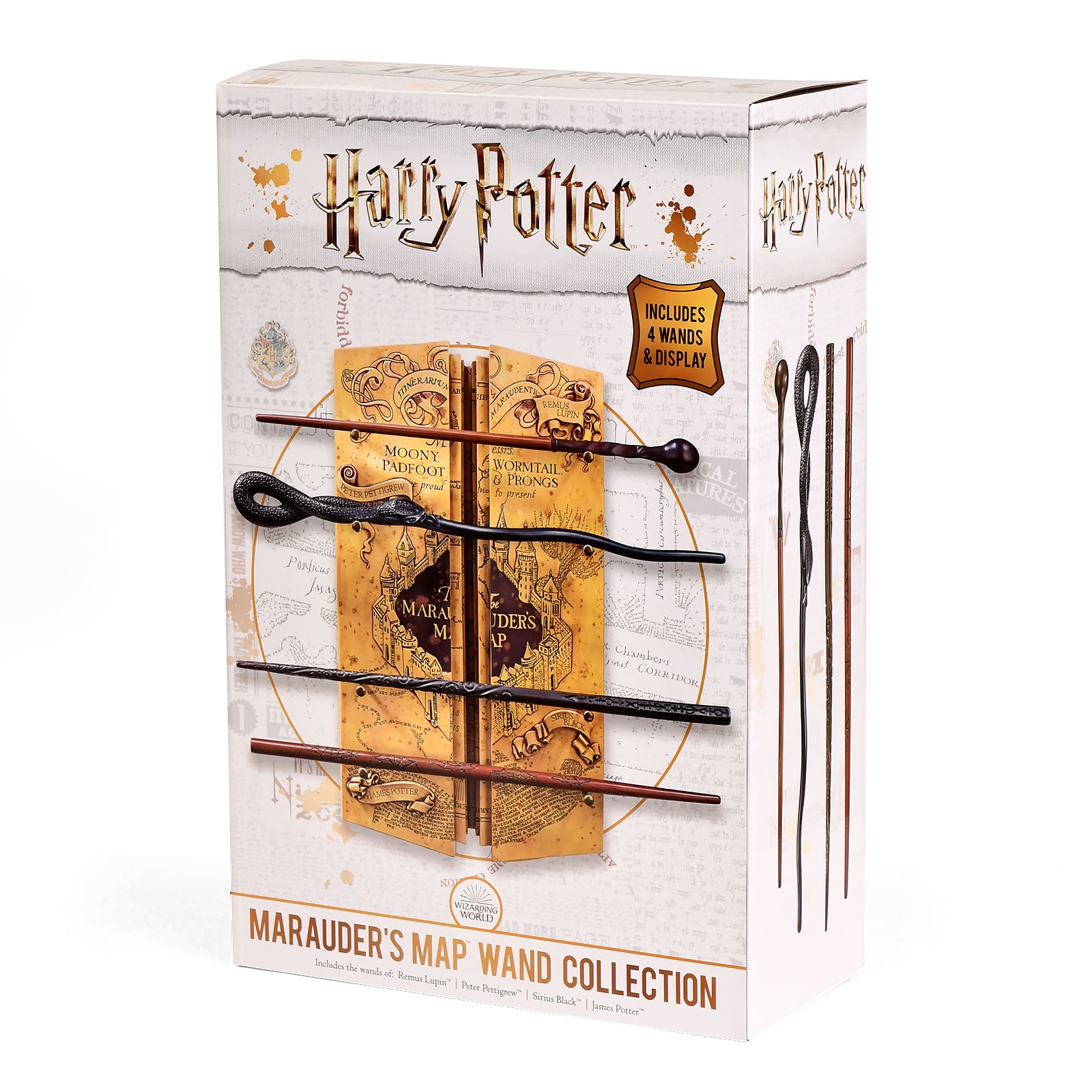 Harry Potter - Collection de baguettes de la Carte du Maraudeur