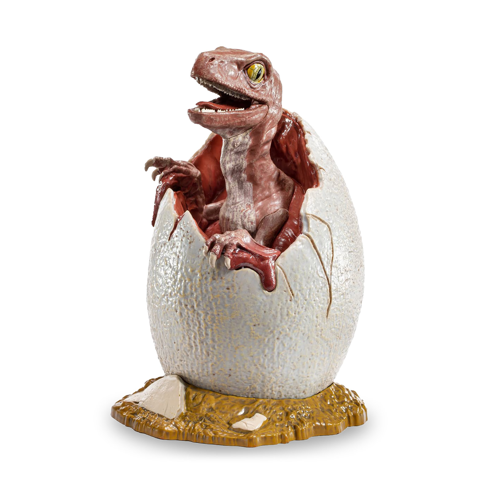 Jurassic Park - Baby Velociraptor Egg Diorama Figur