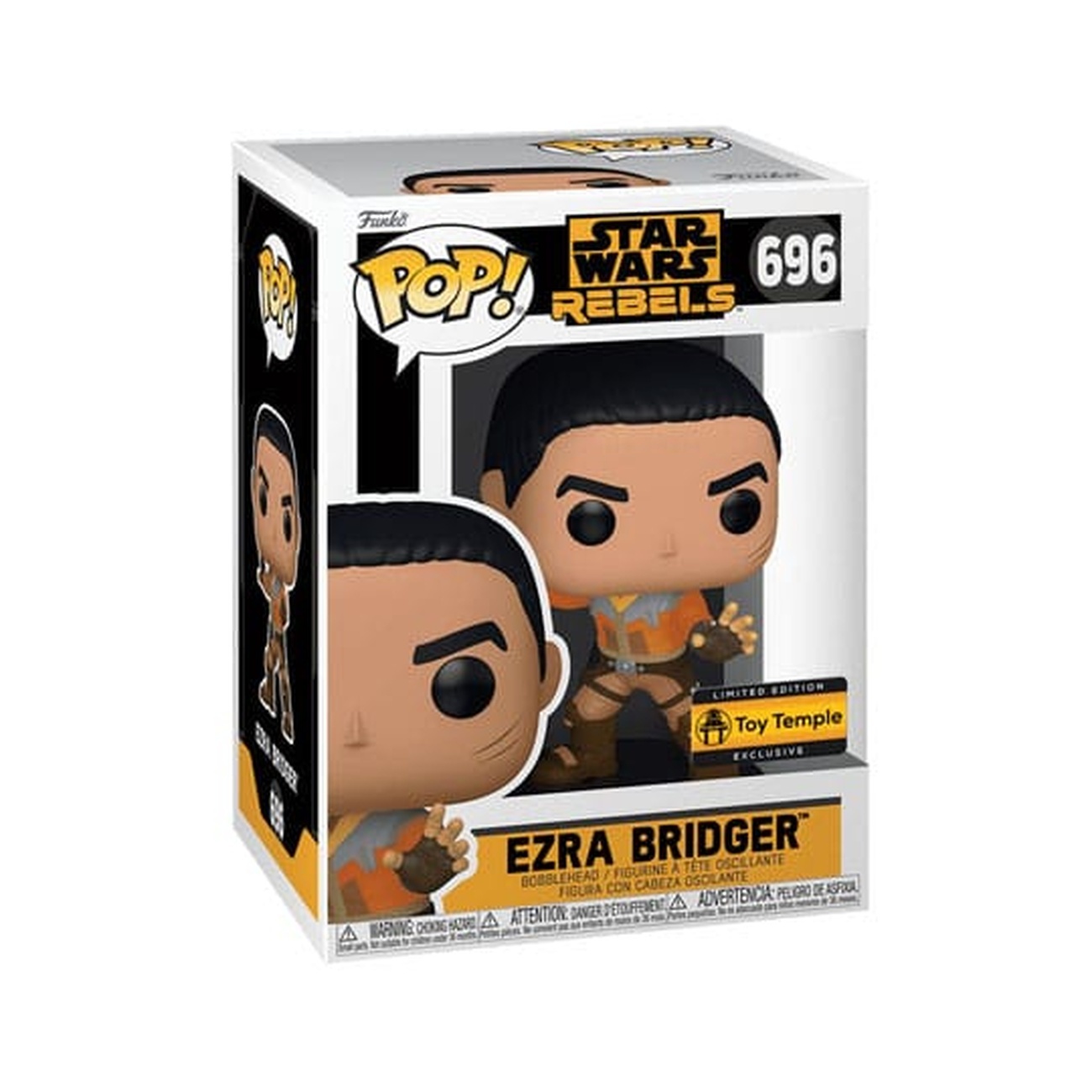Star Wars: Rebels POP! TV Vinyl Figur Ezra Bridger 9 cm