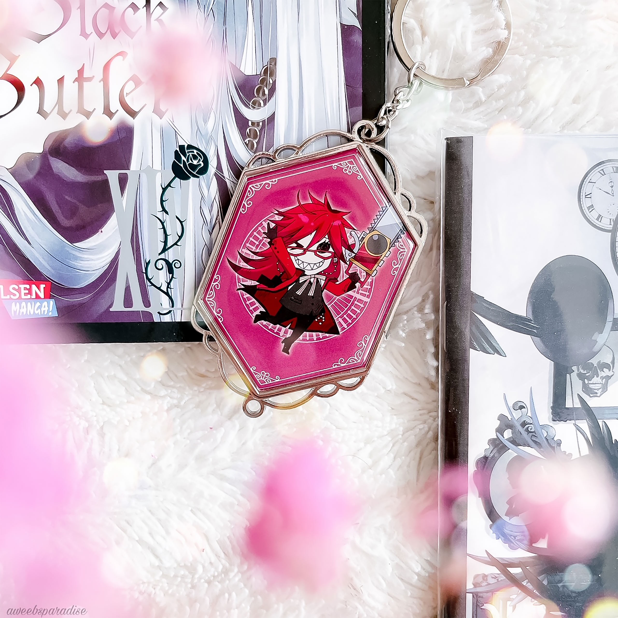 Black Butler - Portachiavi Grell