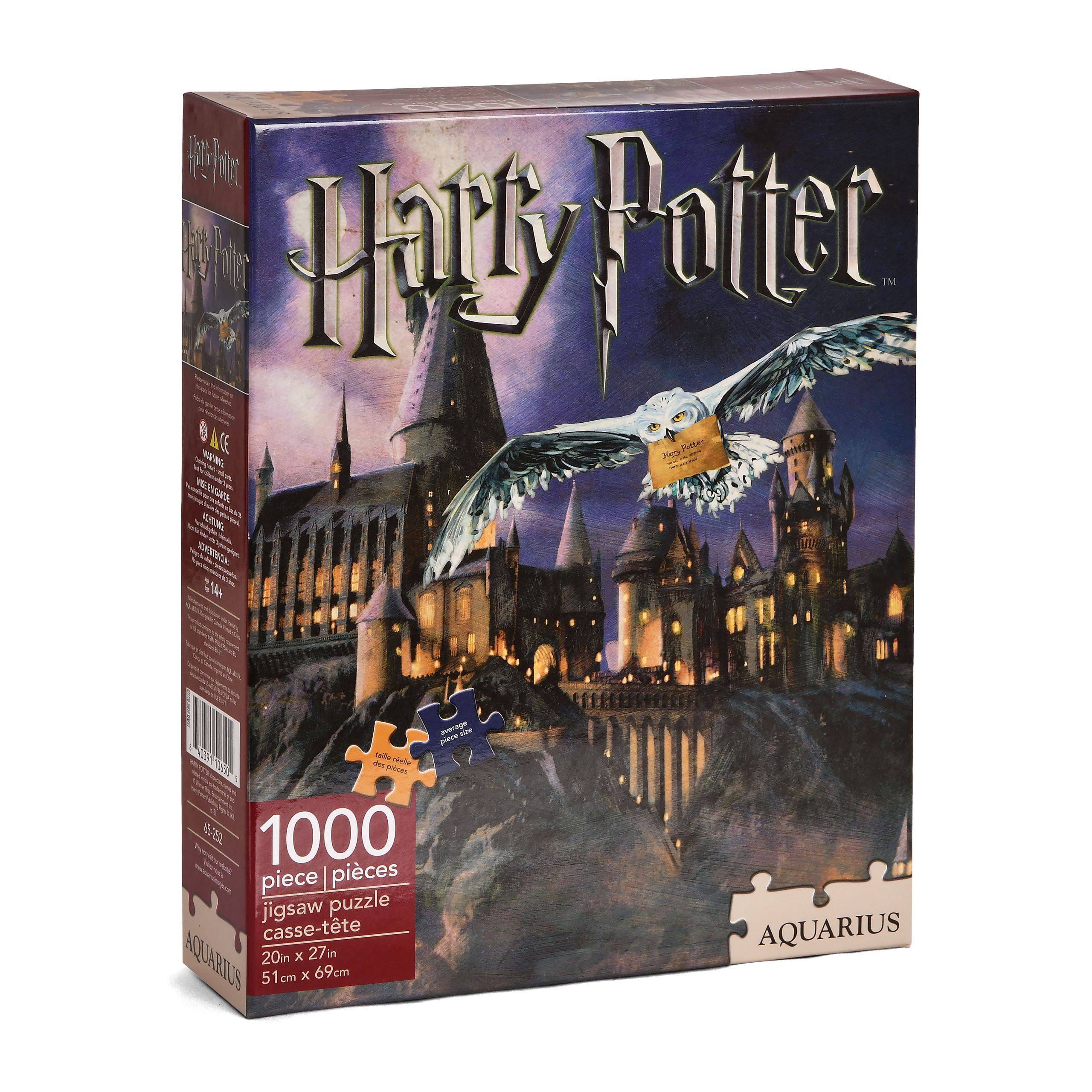 Harry Potter - Puzzle du Château de Poudlard 1000 pièces