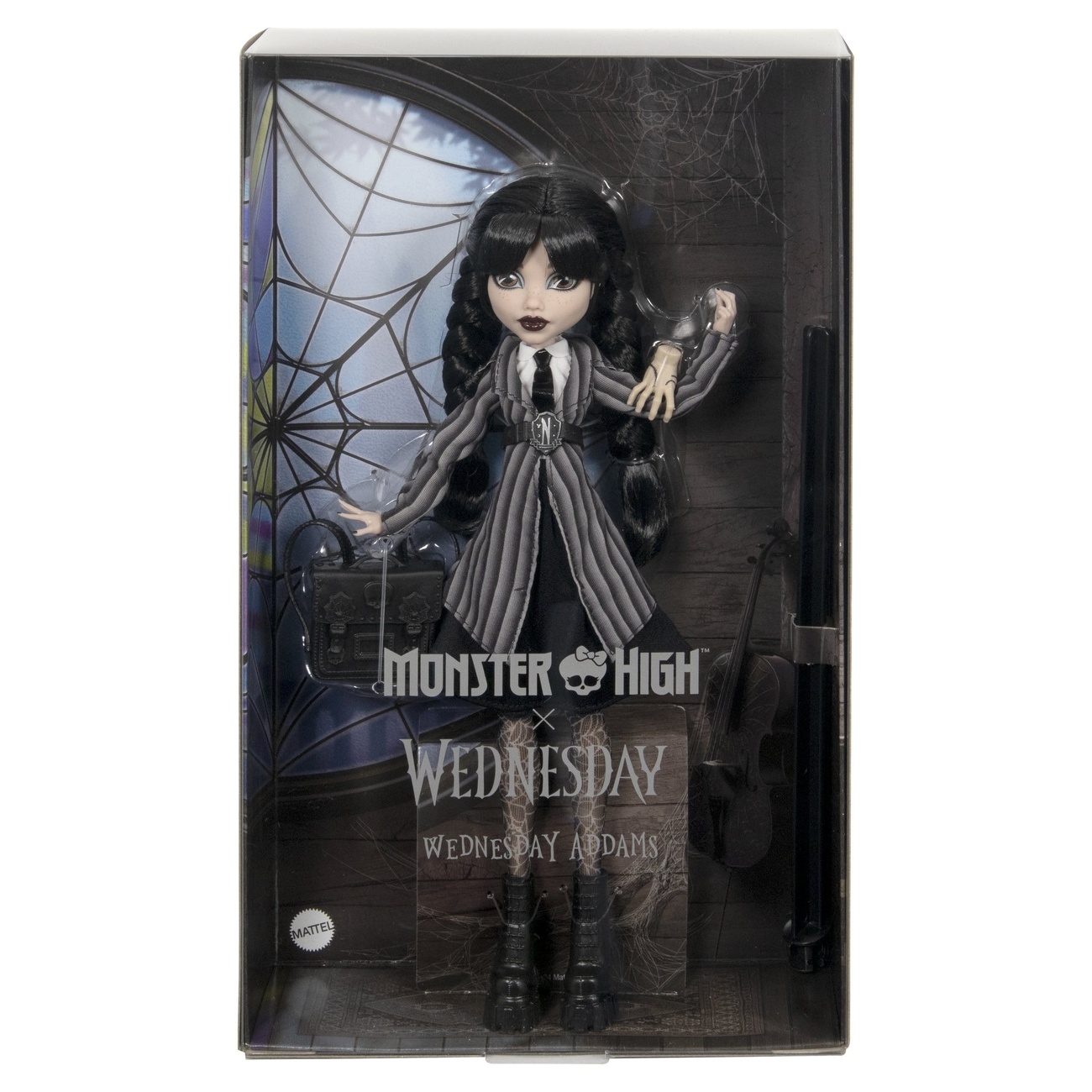 Poupée Wednesday Addams Monster High x Wednesday