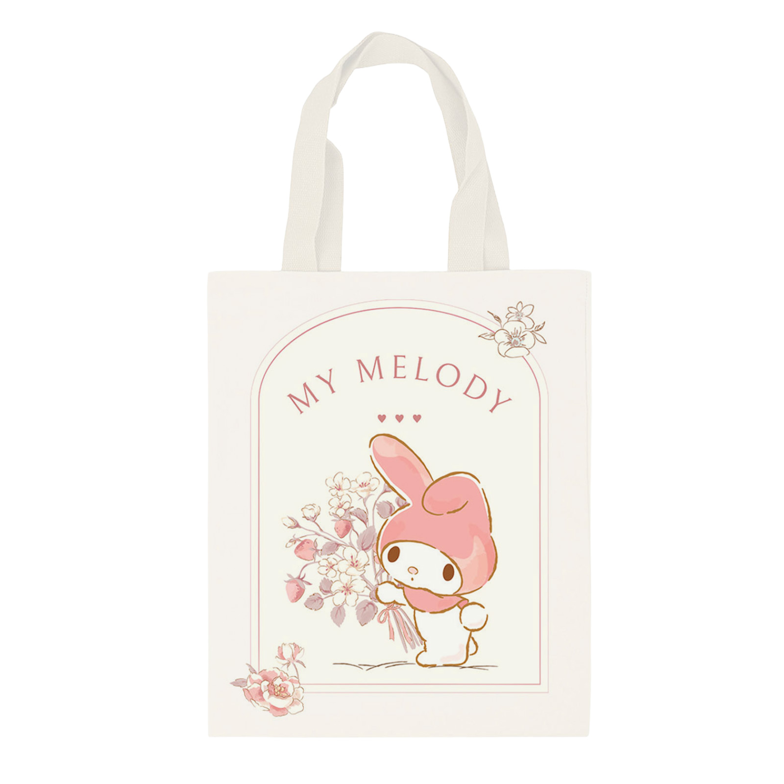 Hello Kitty - My Melody Floral Garden Tote Bag