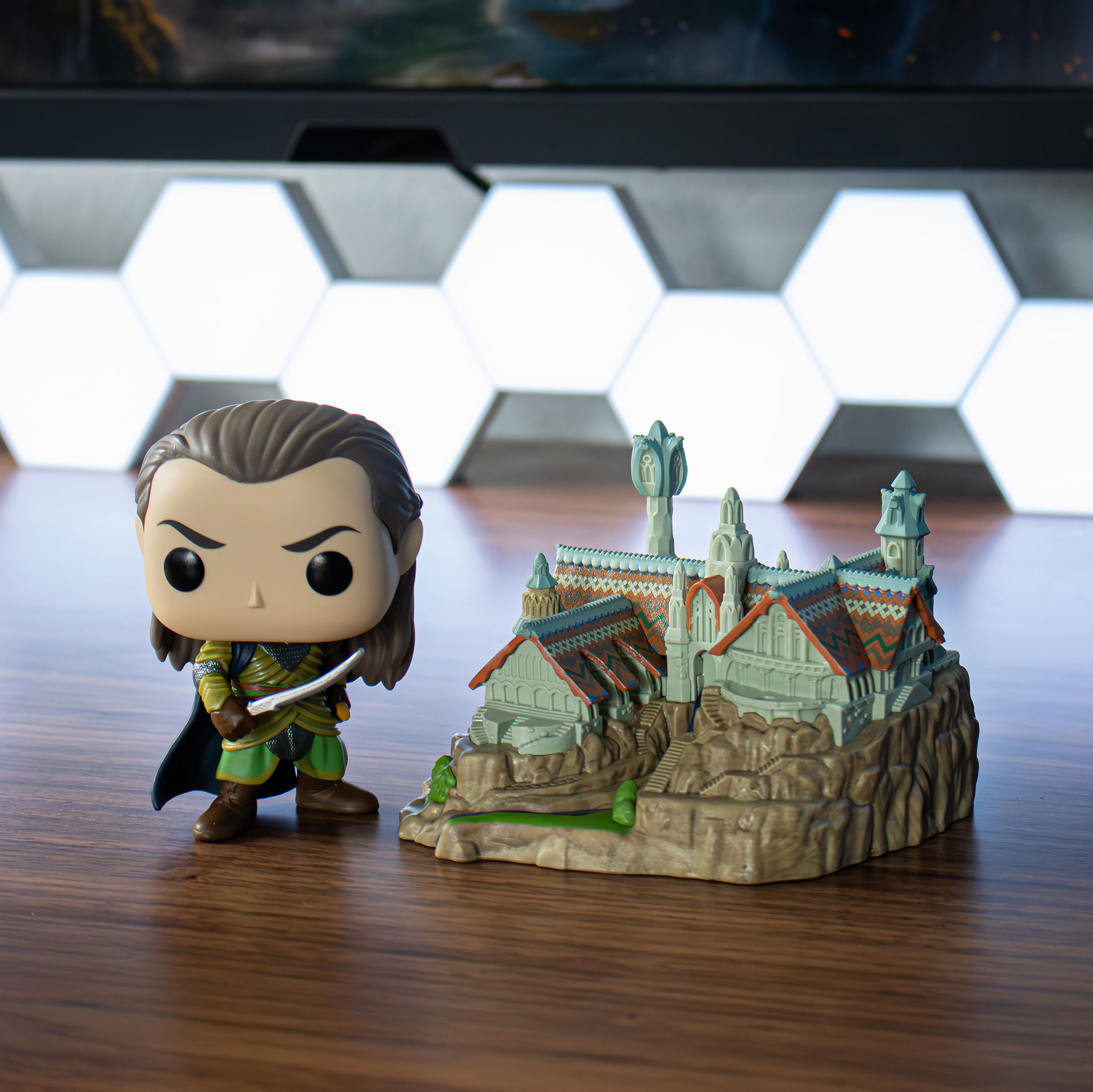 Der Herr der Ringe - Elrond & Rivendell Funko Pop Diorama