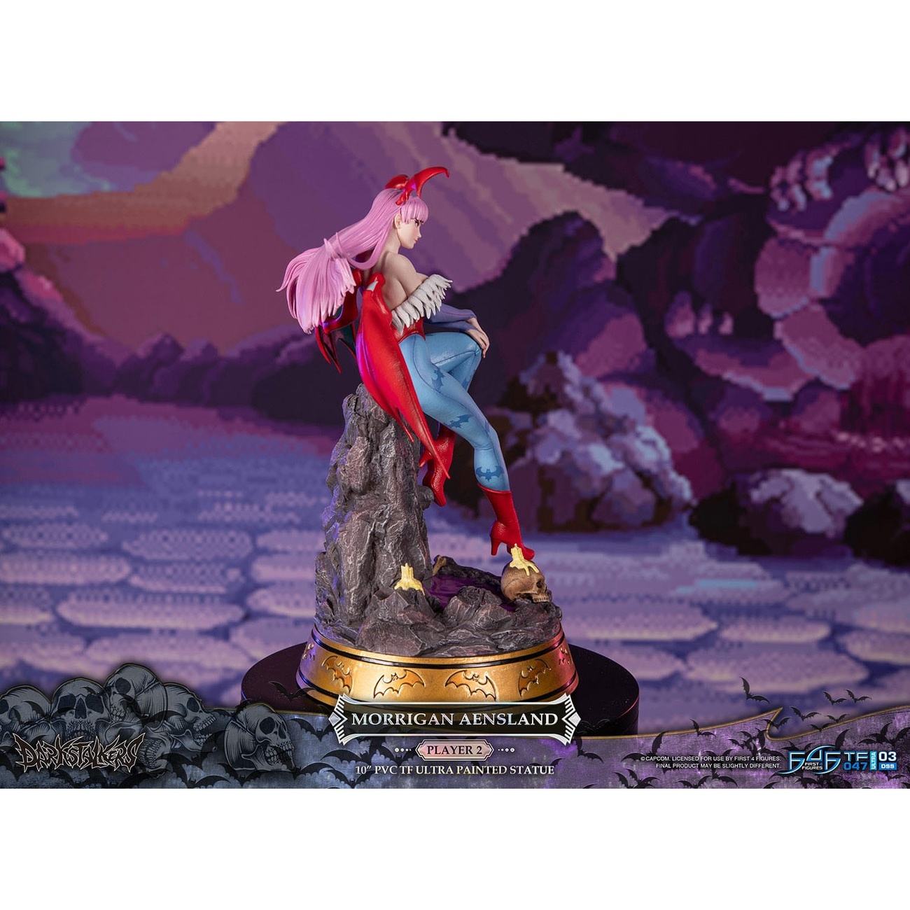 Darkstalkers PVC Statue Morrigan Aensland Player 2 Variant 25 cm