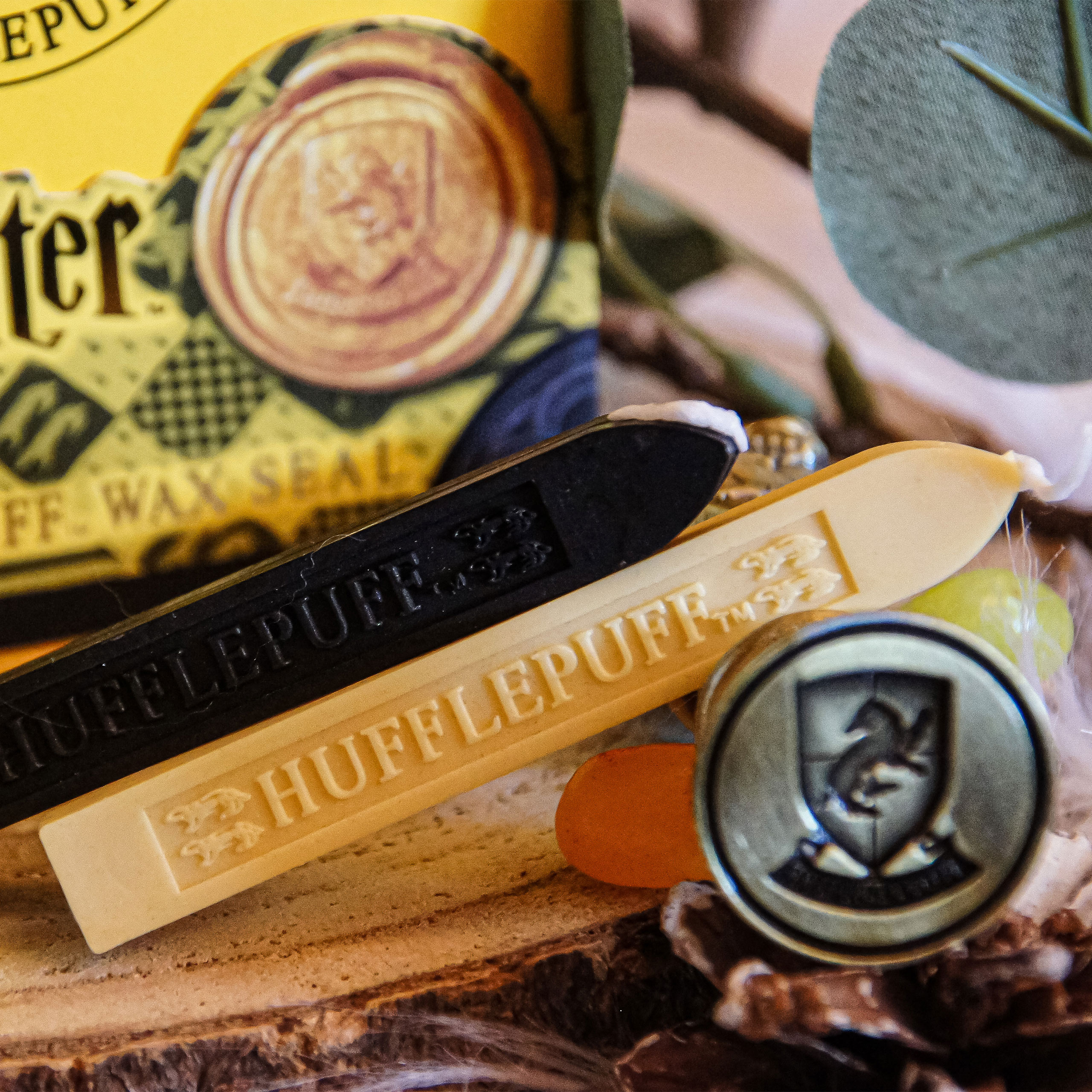 Harry Potter - Hufflepuff Seal with Wax