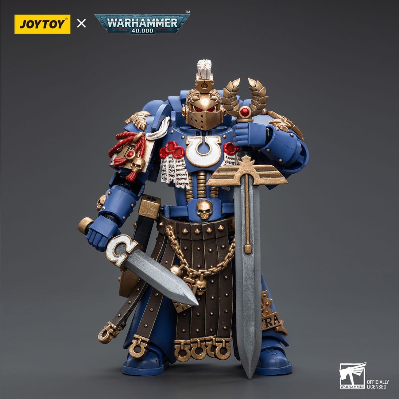 Warhammer 40k Actionfigur 1/18 Ultramarines Honour Guard Chapter Champion 12 cm