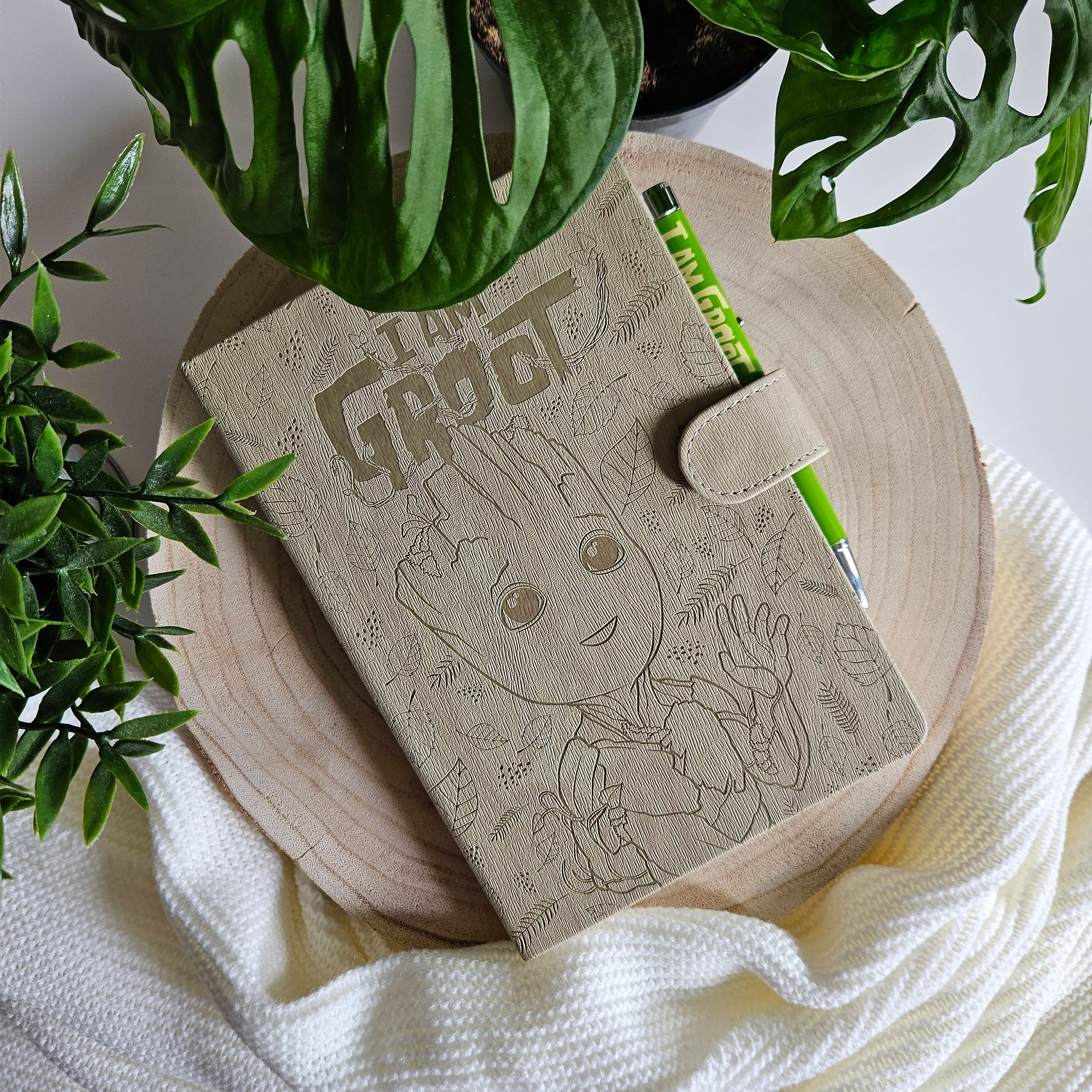 Guardians of the Galaxy - I Am Groot Notebook with Ballpoint Pen