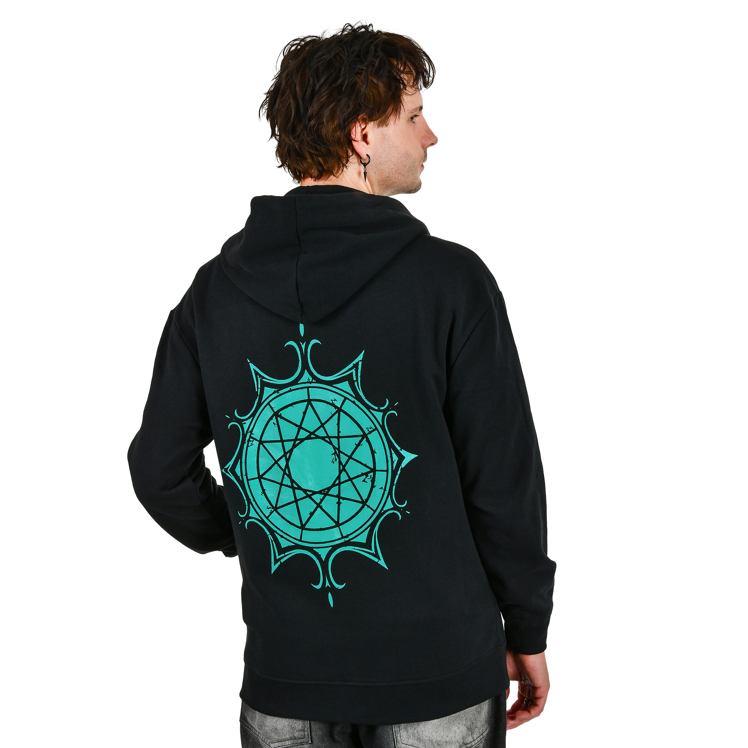 Frieren - Symbol Kapuzenjacke schwarz
