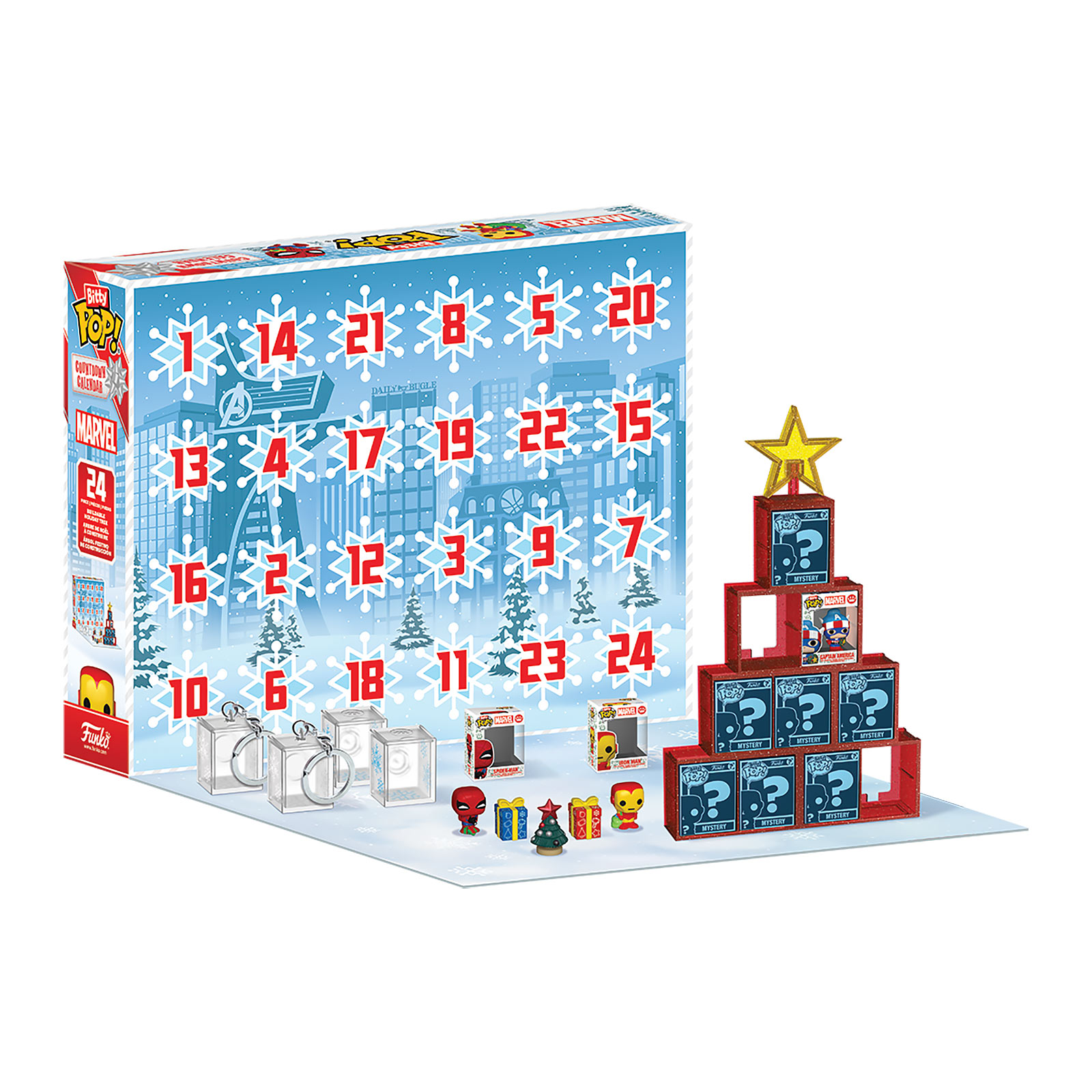 Marvel Comics - Calendario de Adviento Bitty Pop Funko