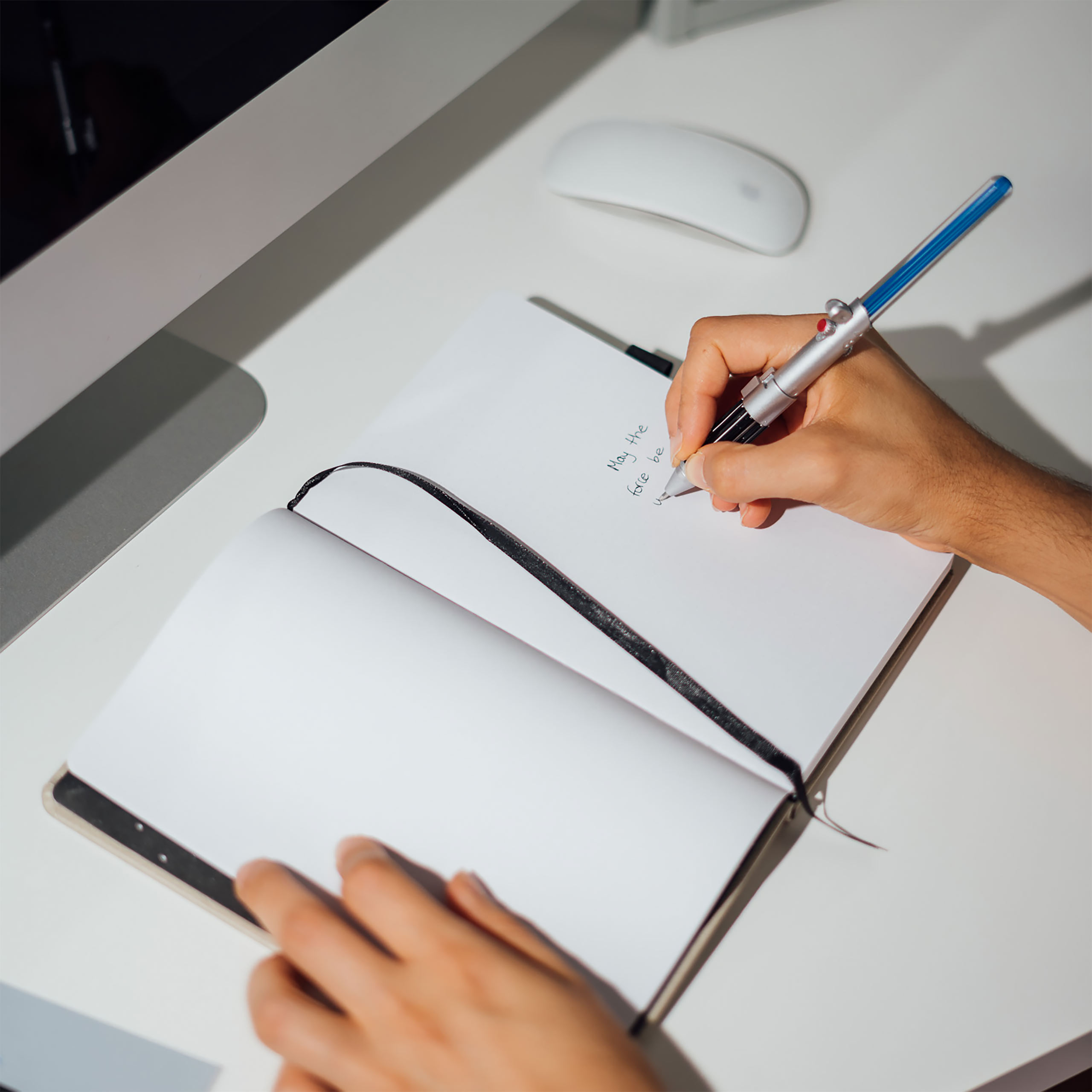 Star Wars - Luke Skywalker Notizbuch mit Lichtschwert Stift