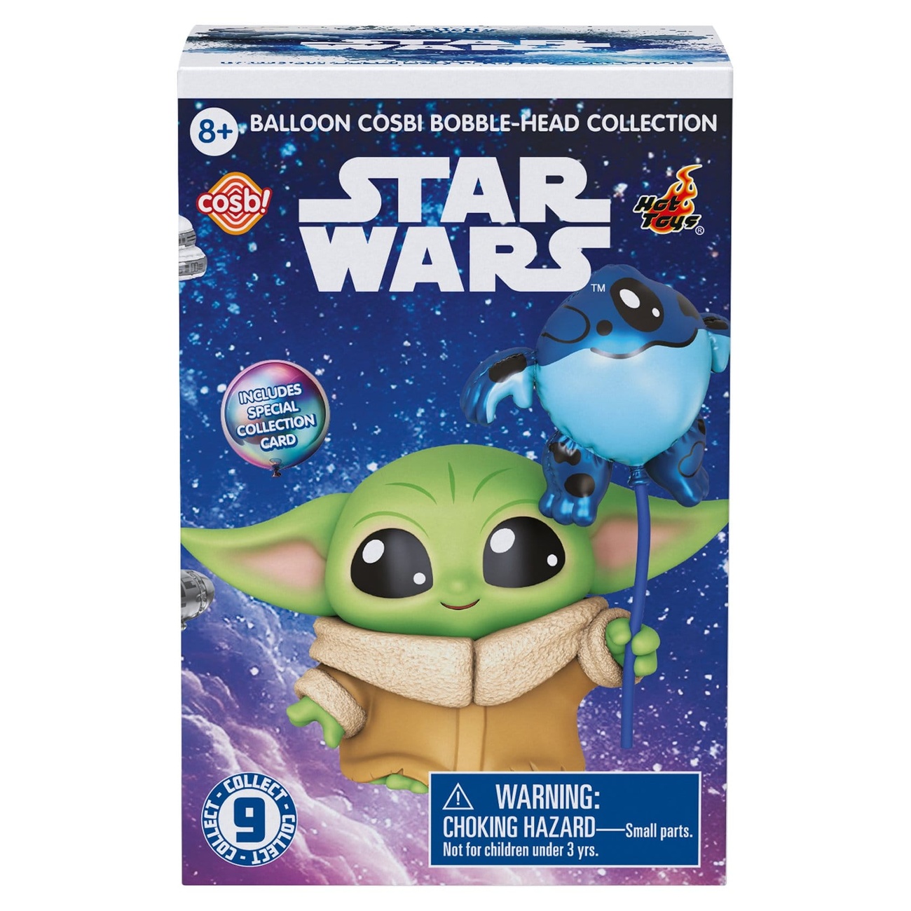 Star Wars Cosbi Mini Figures Balloon 8 cm Blind Box Display (8)