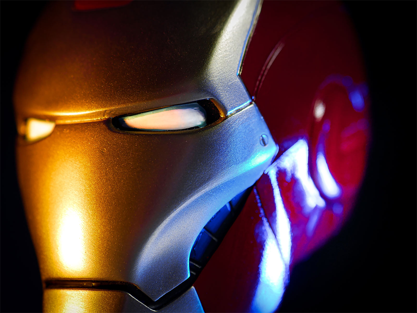 Iron Man - Mark VII Helm Replik Marvel Museum Collection