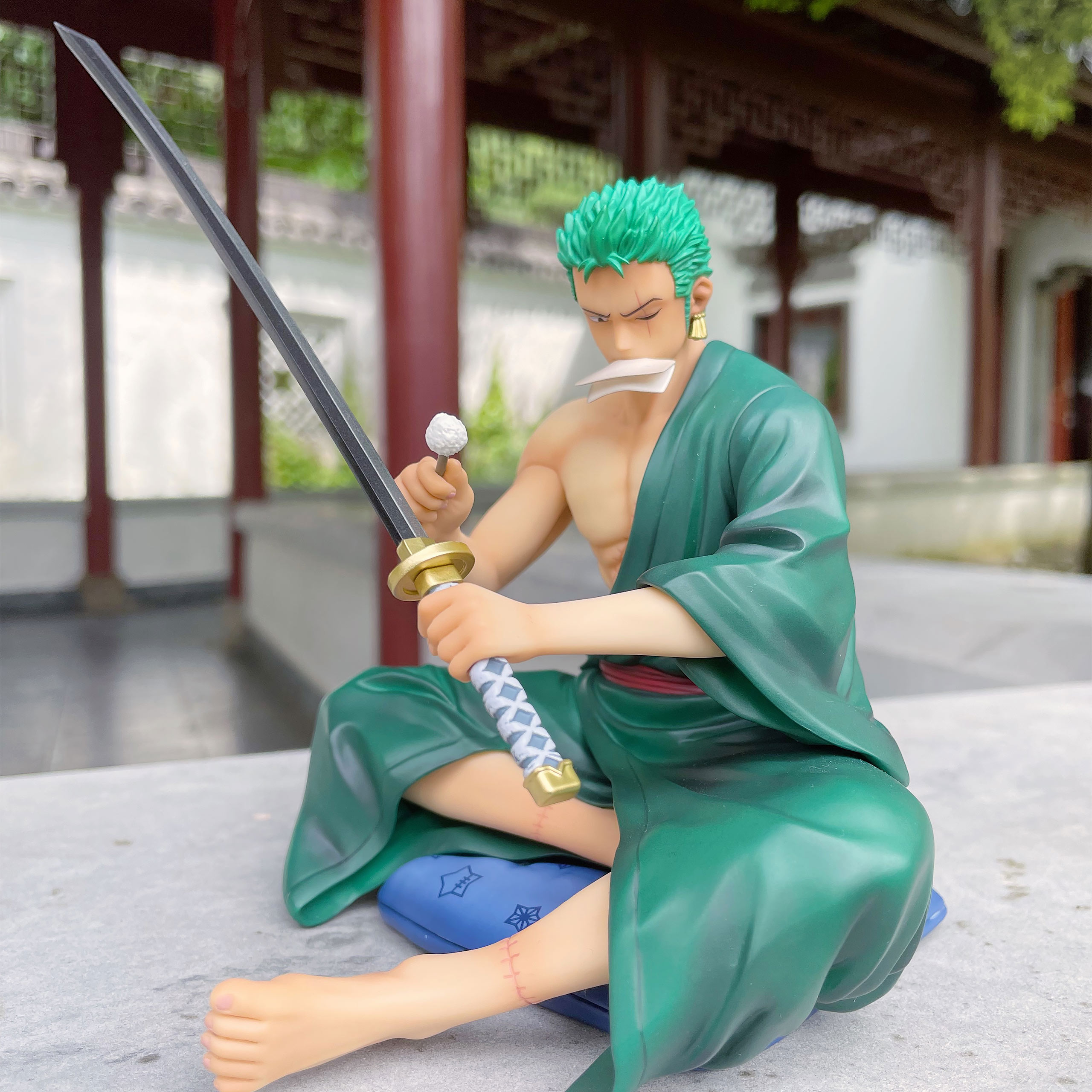 One Piece - Portret van Pirates Roronoa Zoro Standbeeld