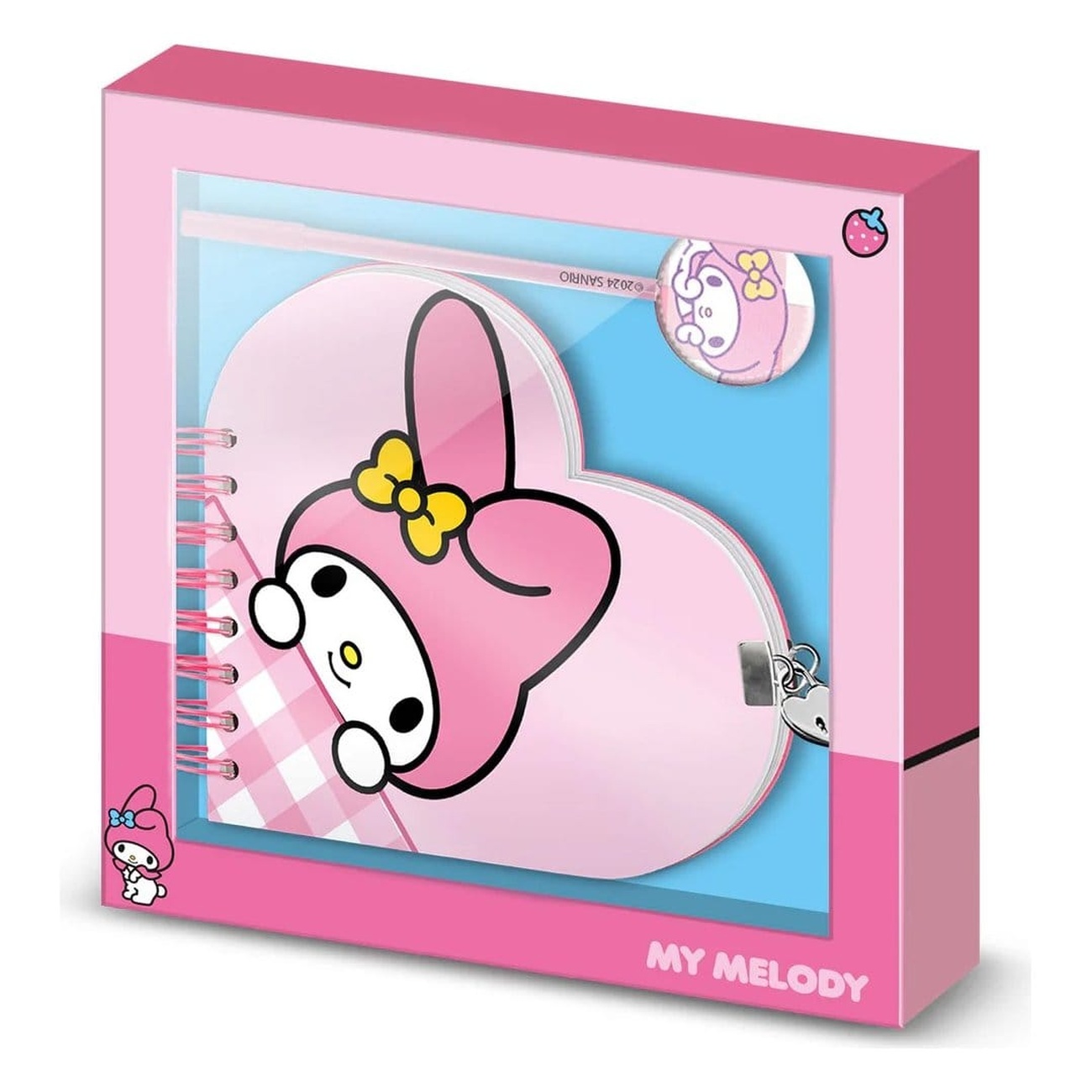 Hello Kitty Zestaw prezentowy notes z długopisem My Melody