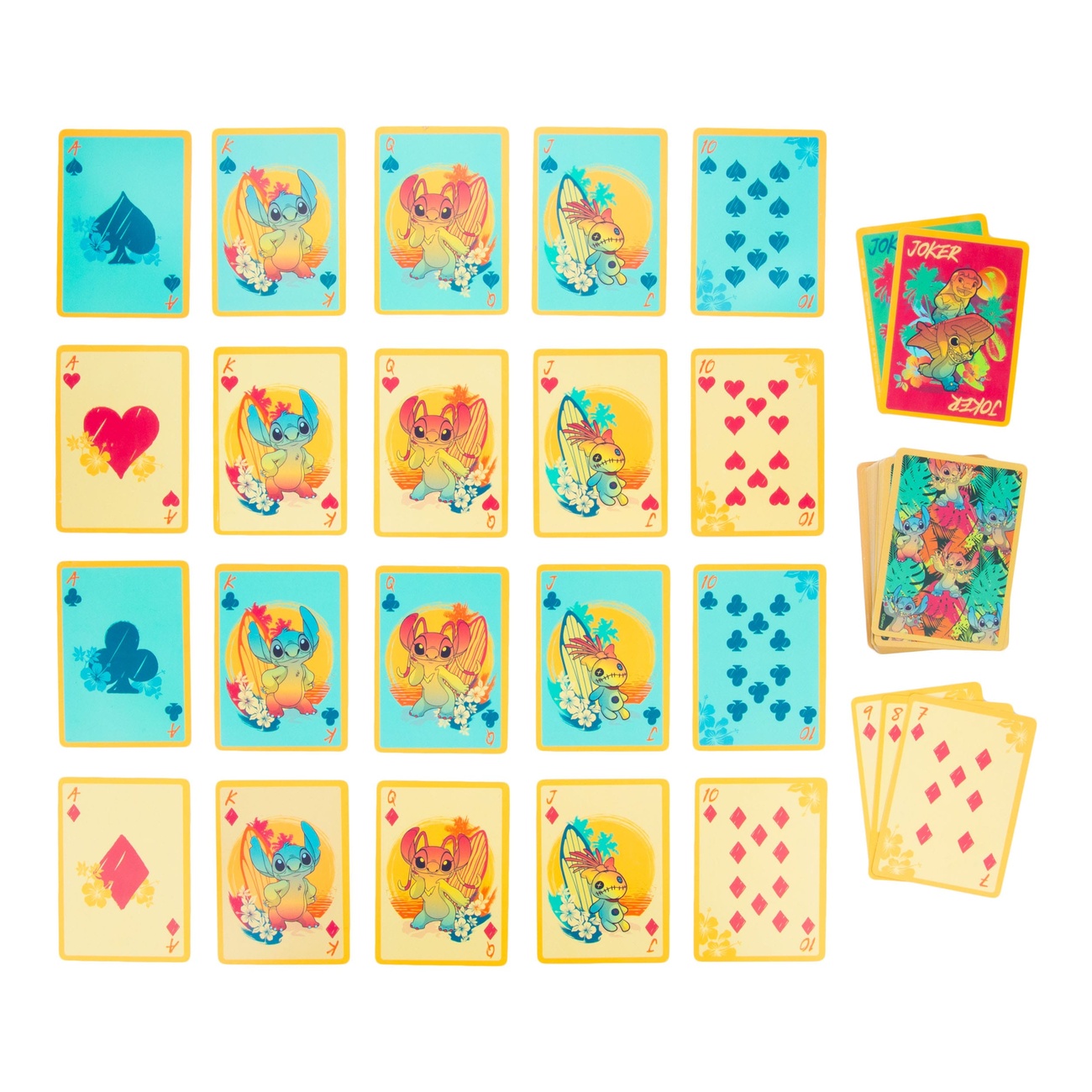 Lilo & Stitch Spielkarten Waterproof