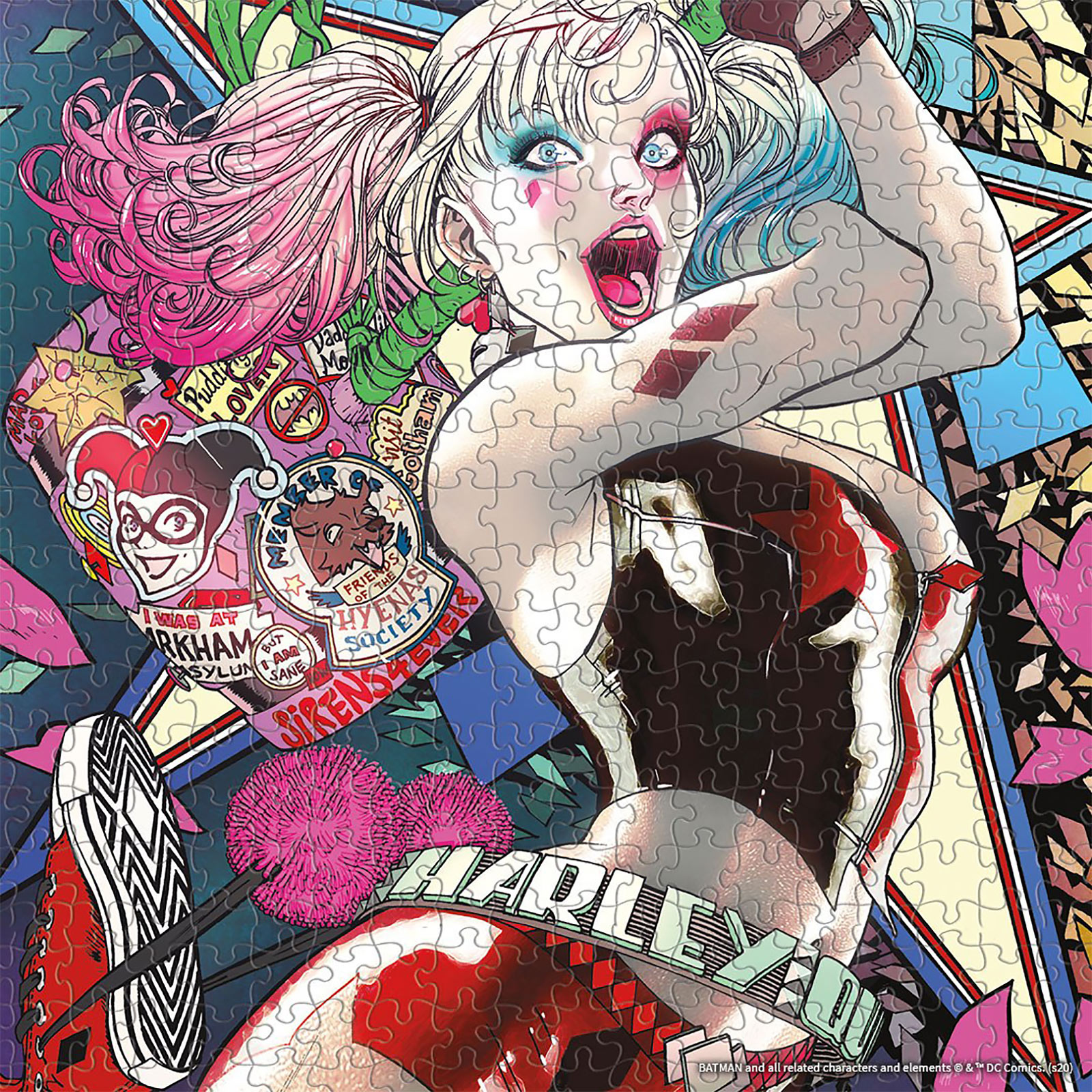 Harley Quinn - Puzzle Die Laughing