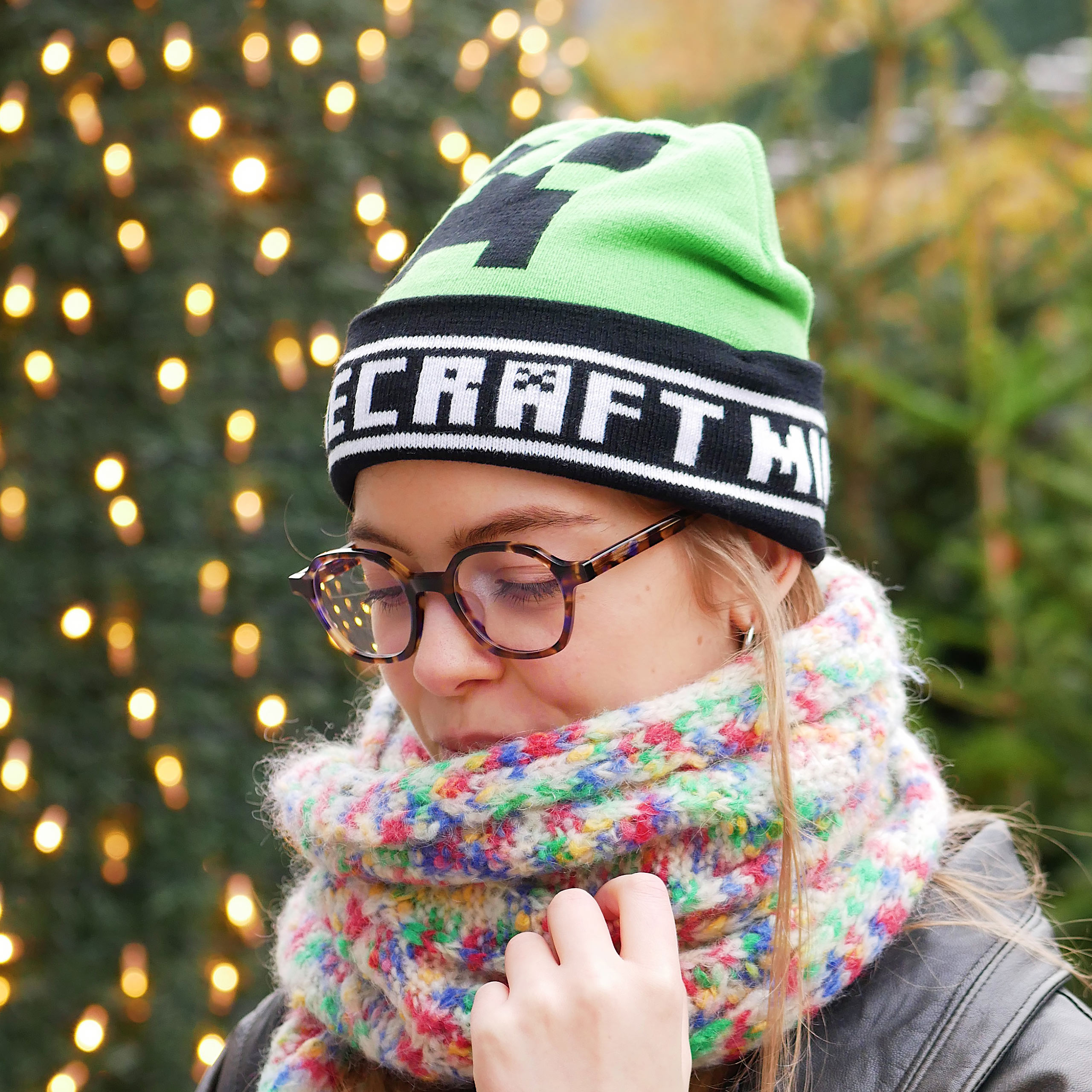 Minecraft - Bonnet Creeper pour enfants