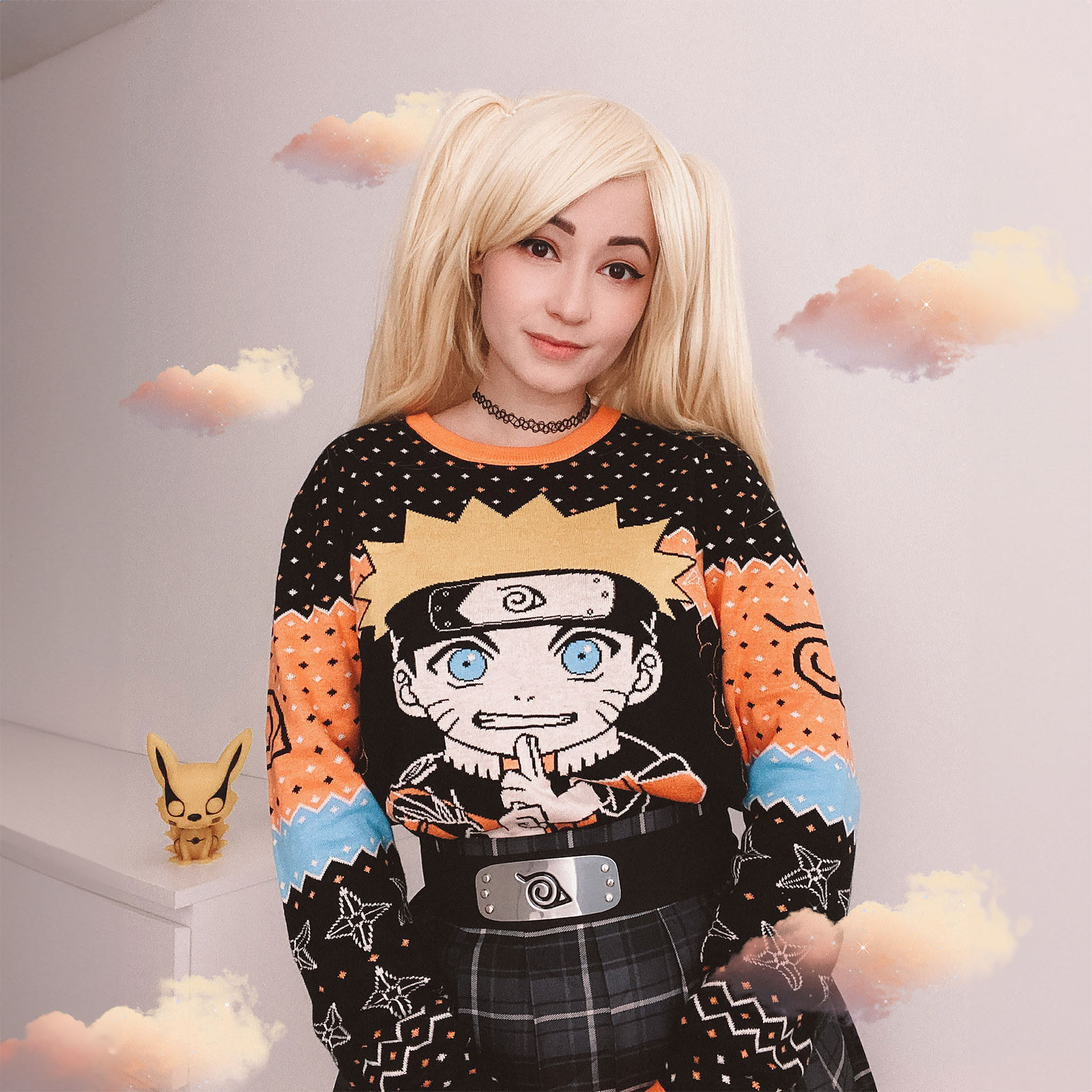 Maglione in maglia Naruto Uzumaki