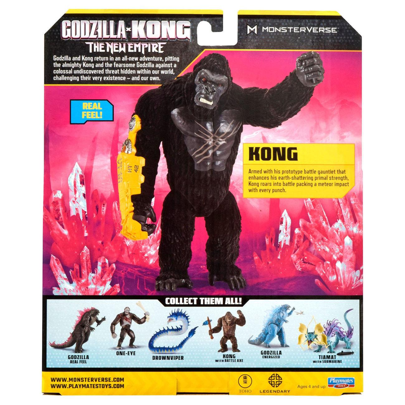 Godzilla x Kong: The New Empire Actionfigur Kong Real Feel
