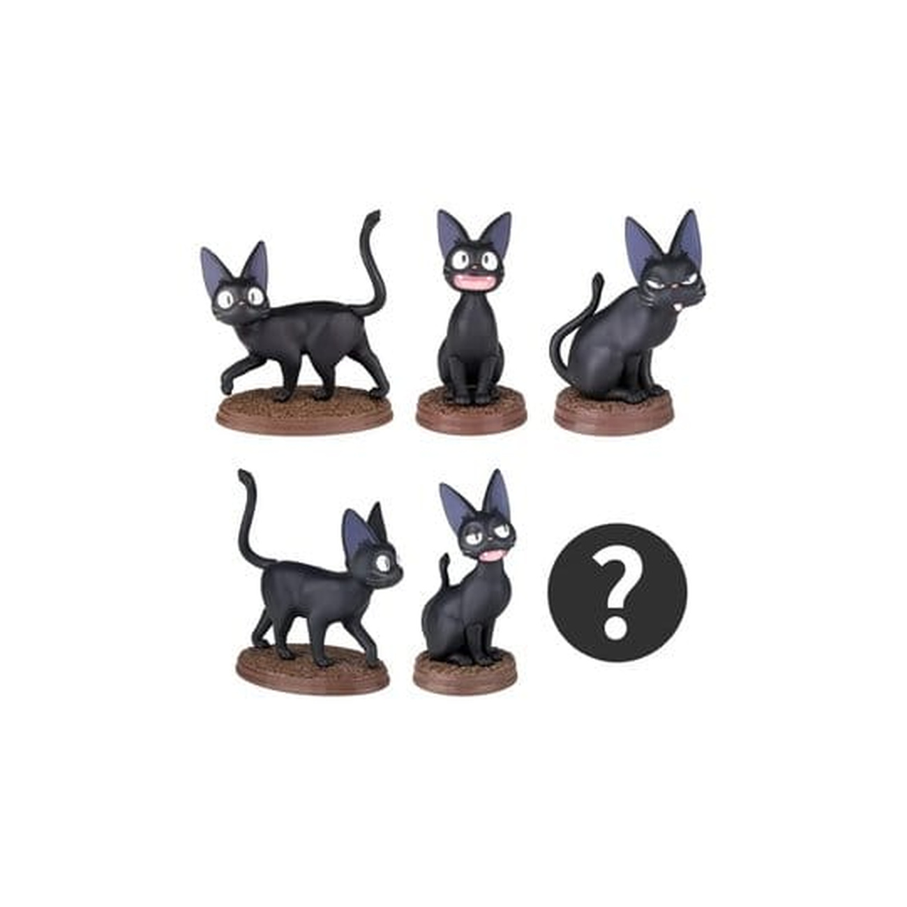 Kiki’s Kleine Bezorgdienst Mini-figuren Collectie Jiji 5 cm Blind Box Assortiment (6)