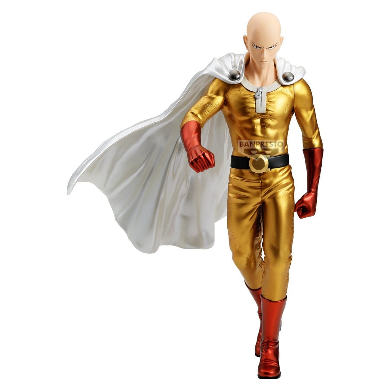 One Punch Man - Figura Grandista de Saitama Versión Metálica