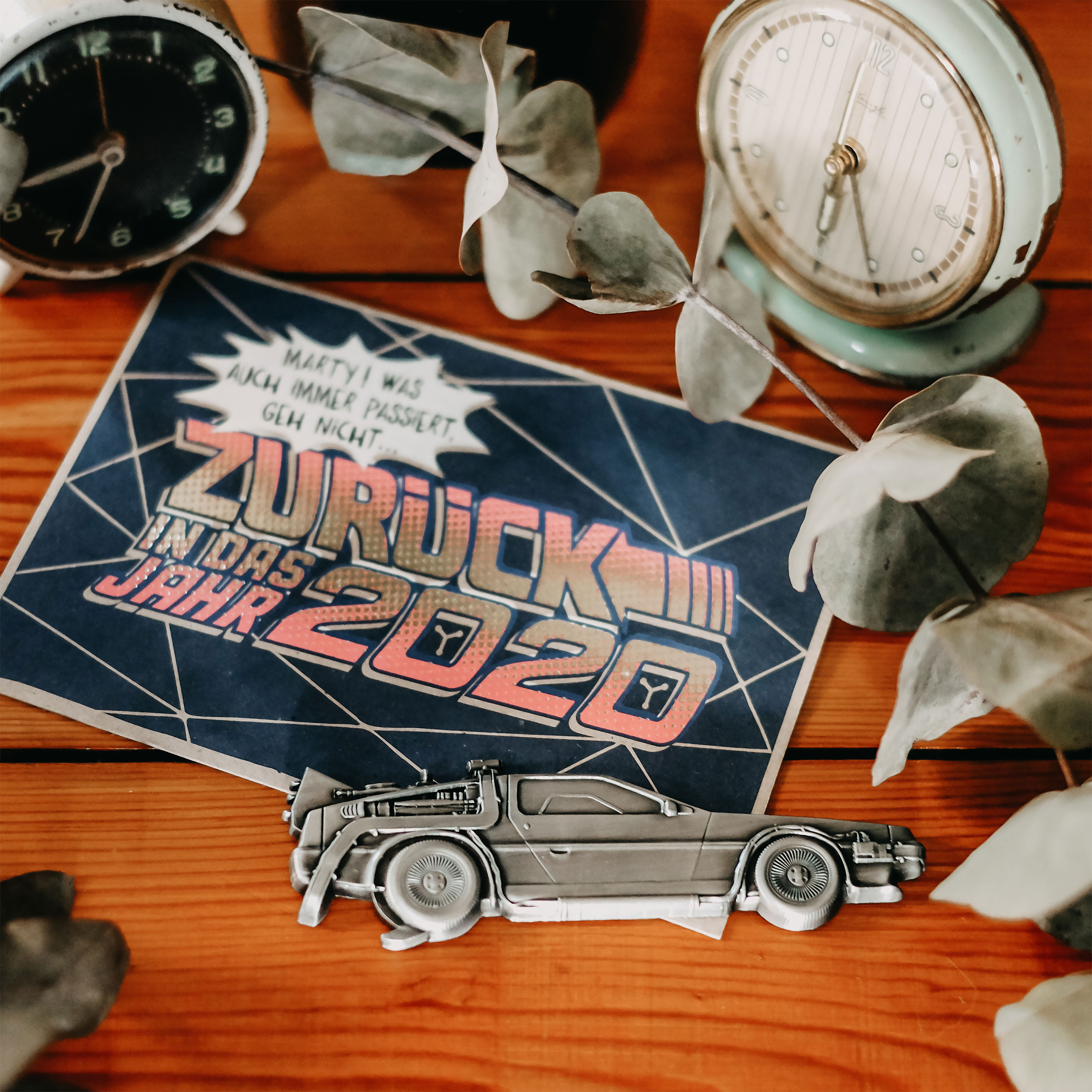 Regreso al futuro - Abridor de botellas magnético DeLorean