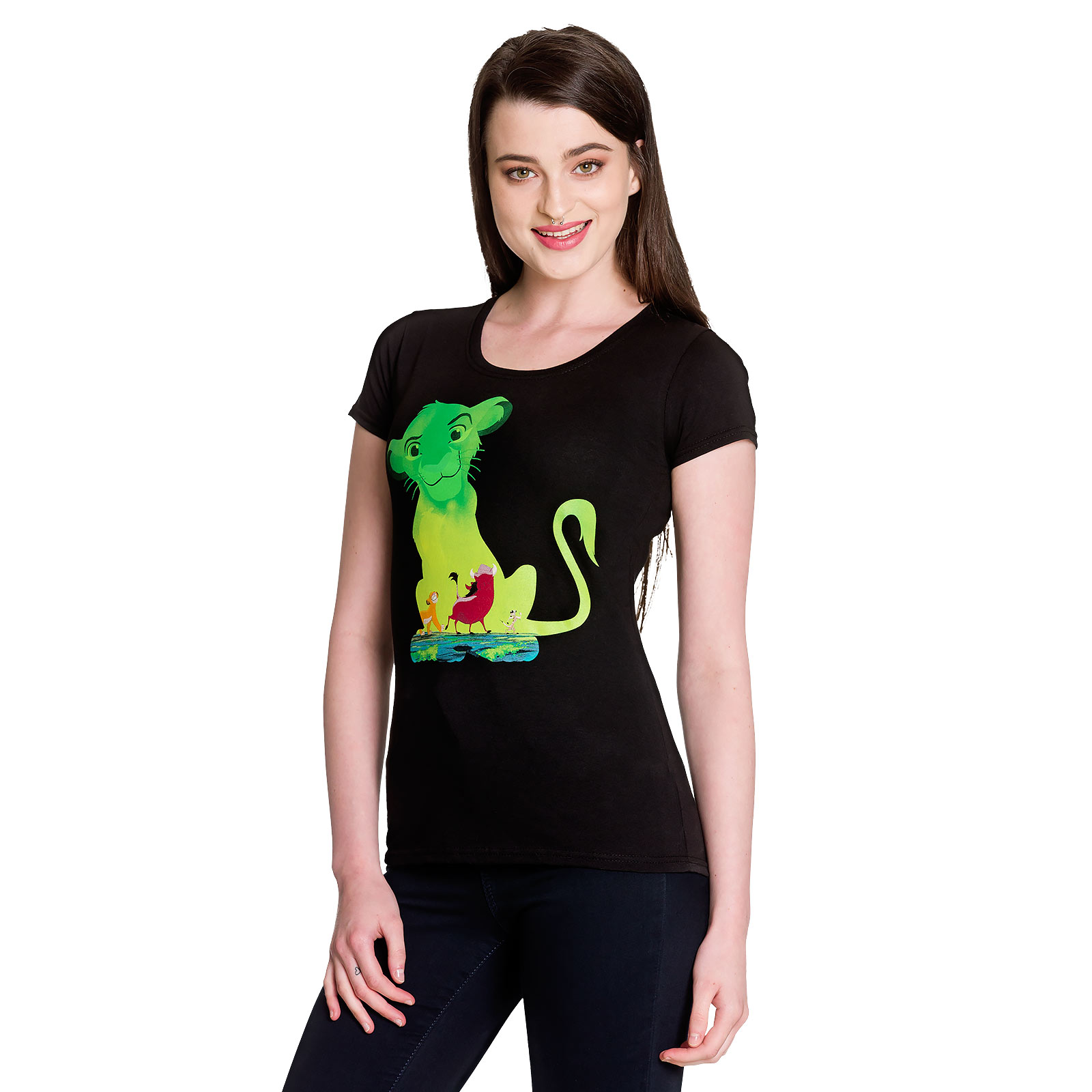 De Leeuwenkoning - Groene Jungle Dames T-shirt