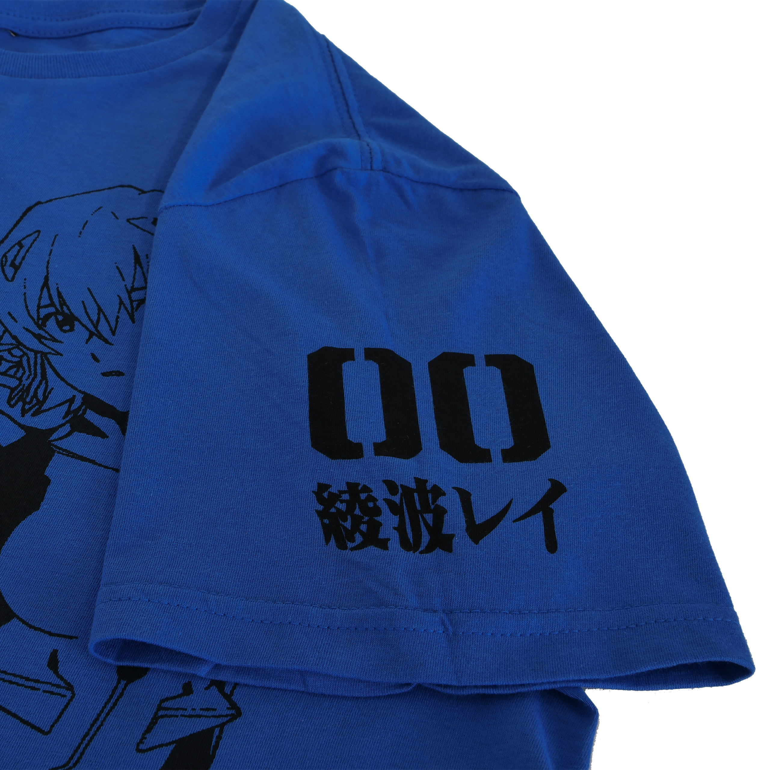 Evangelion - Rei Ayanami T-shirt blauw