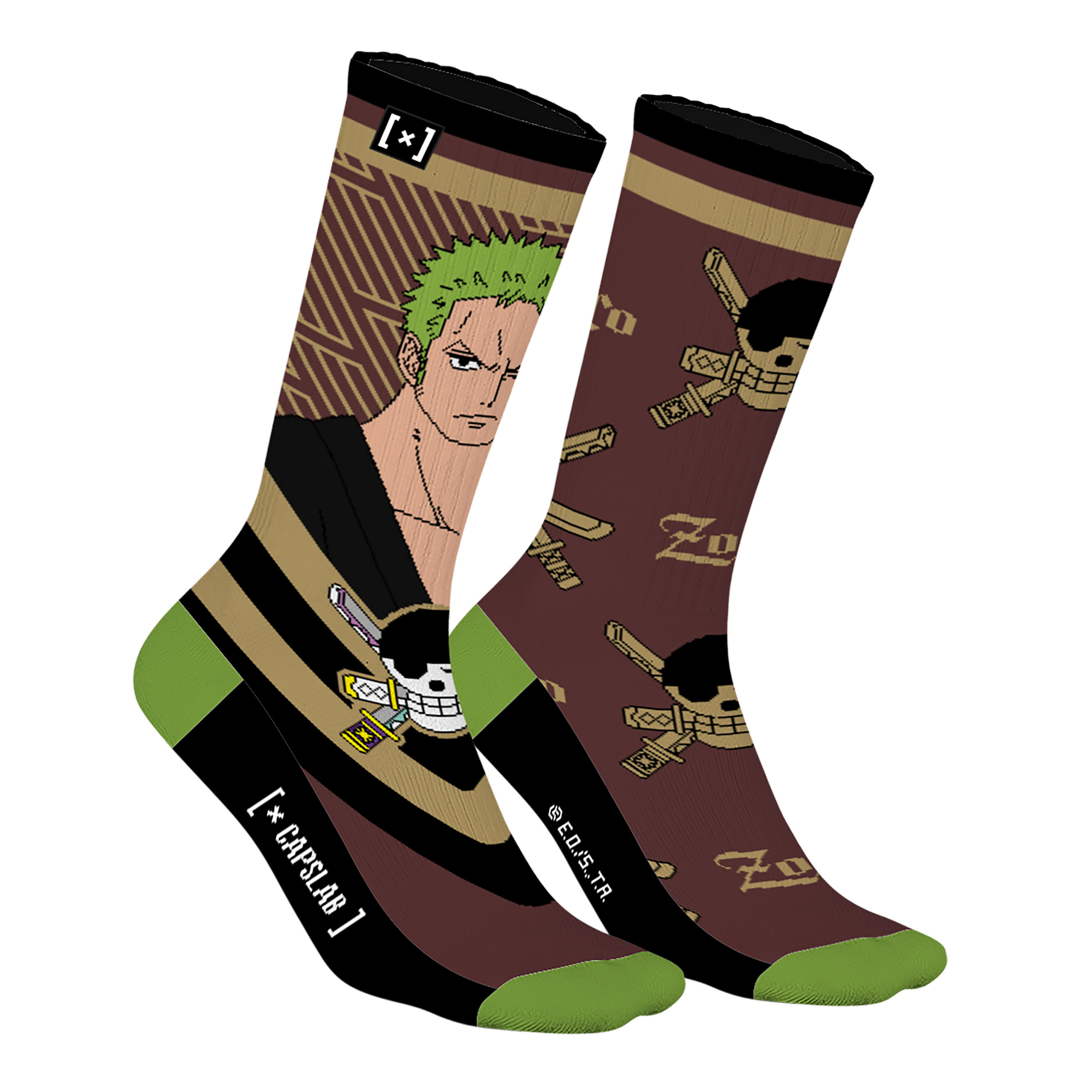 One Piece - Roronoa Zoro Capslab Socken